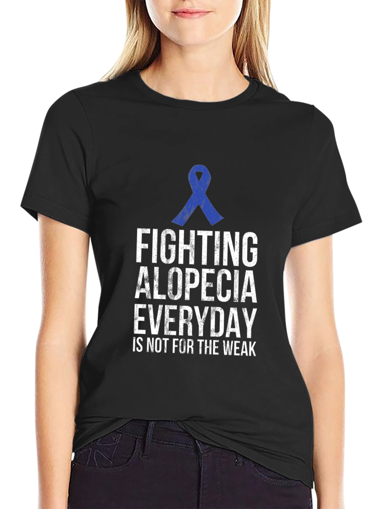 Alopecia Awareness T-Shirt - Fighting Alopecia Everyday