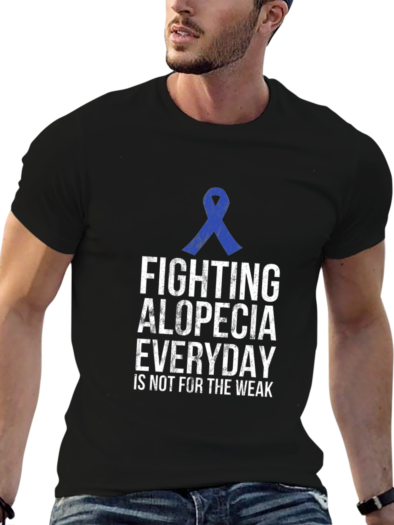 Alopecia Awareness T-Shirt - Fighting Alopecia Everyday