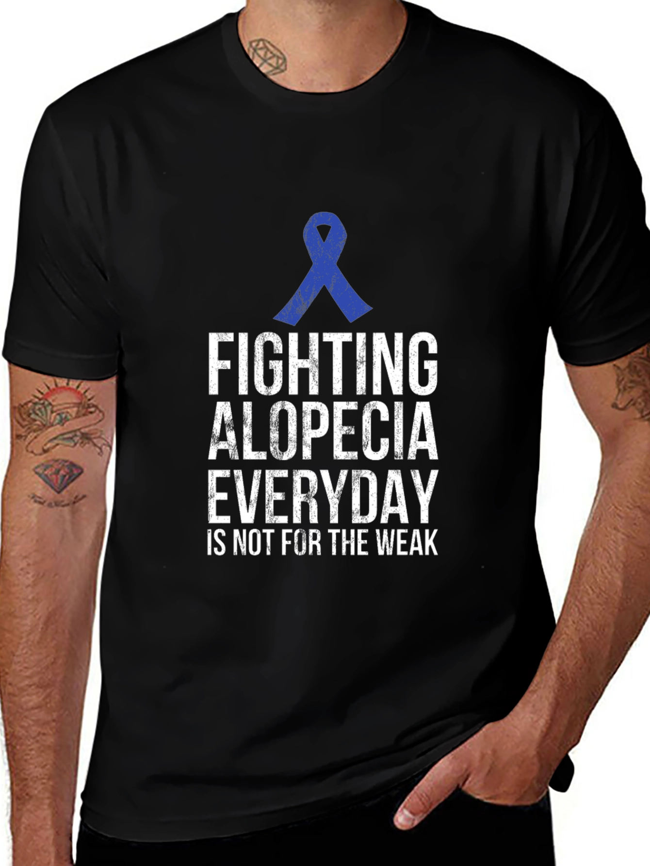 Alopecia Awareness T-Shirt - Fighting Alopecia Everyday