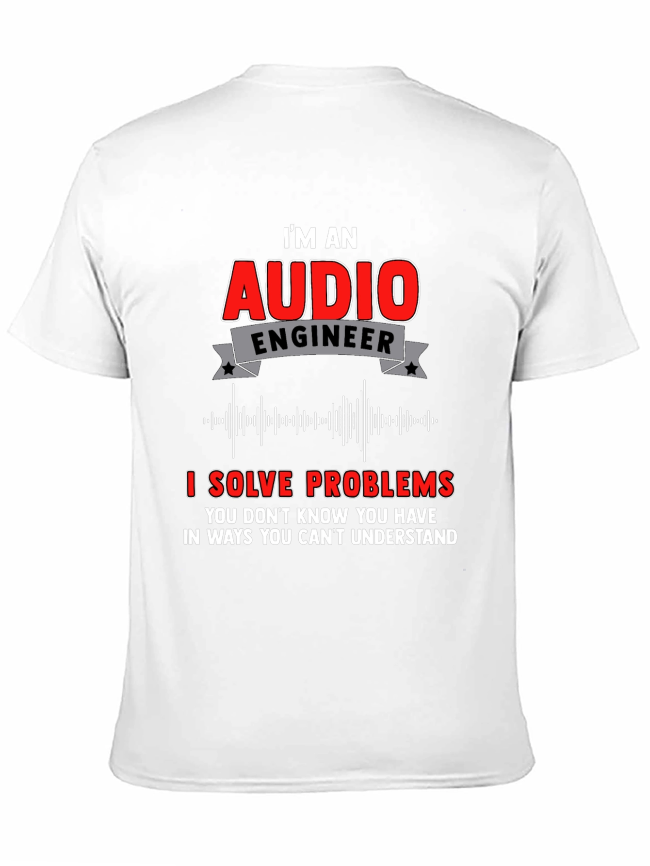 Audio Engineer Graphic T-Shirt