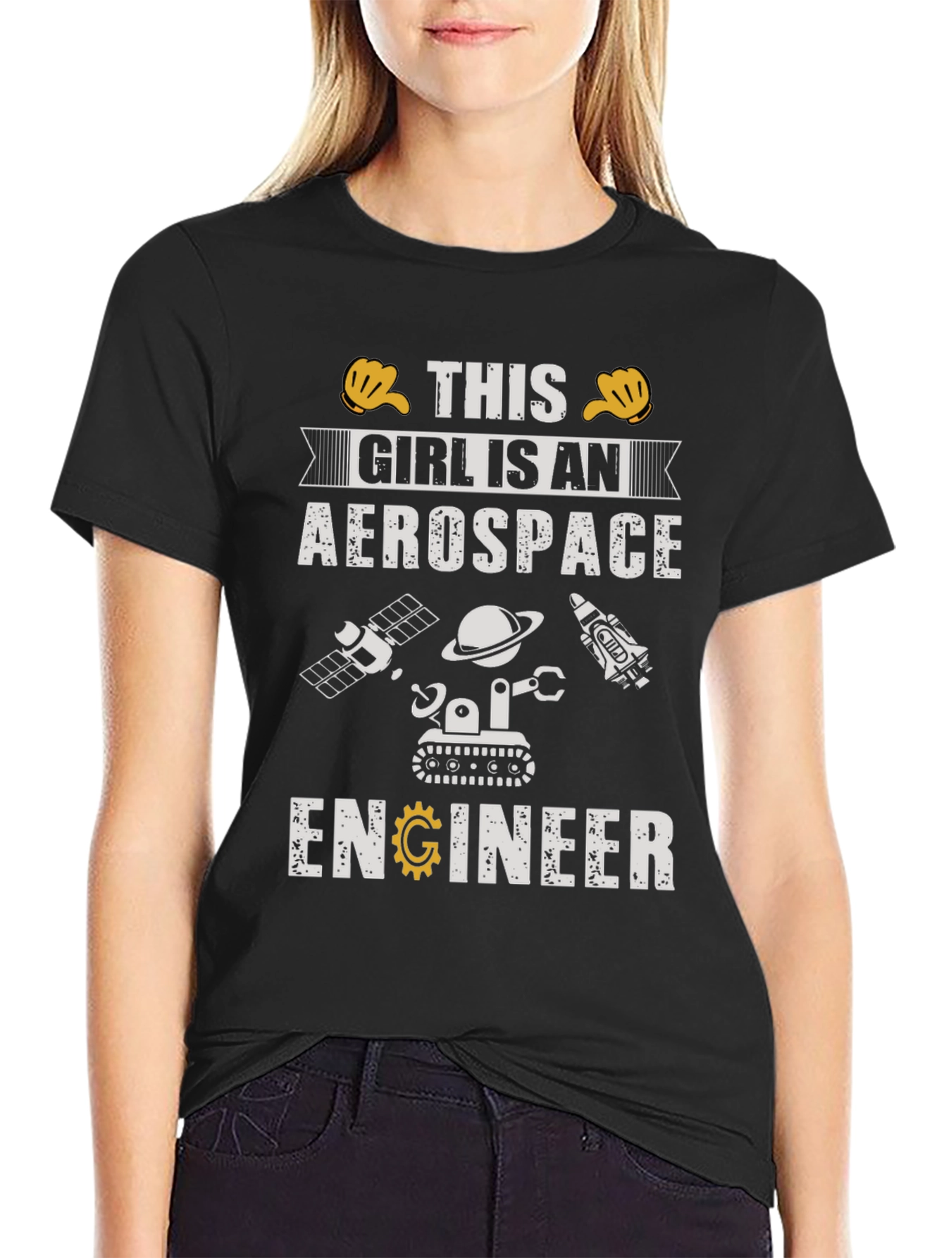 Aerospace Engineer T-Shirt - Girls STEM Tee