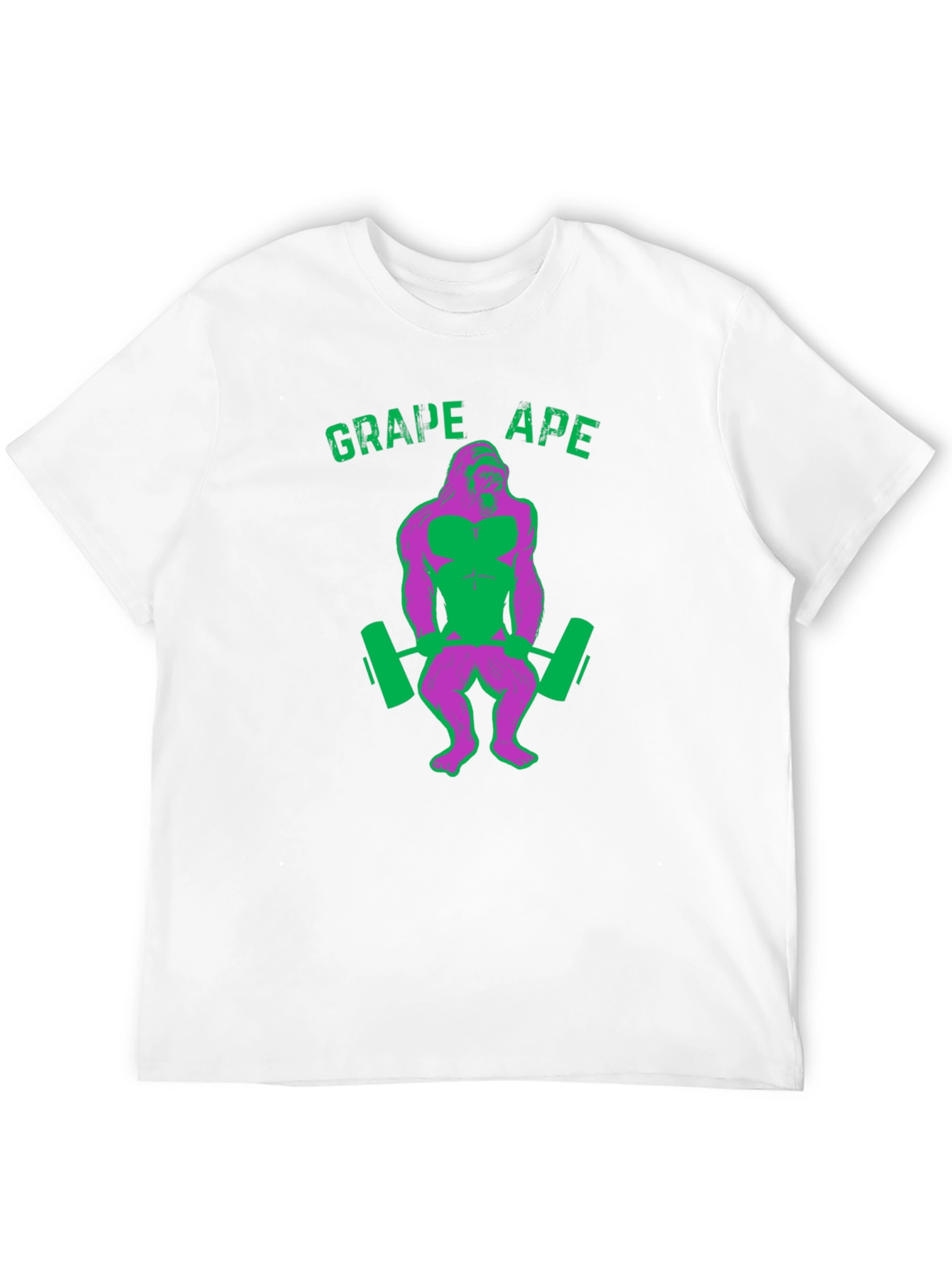 Grape Ape Gym T-Shirt - Funny Workout Shirt
