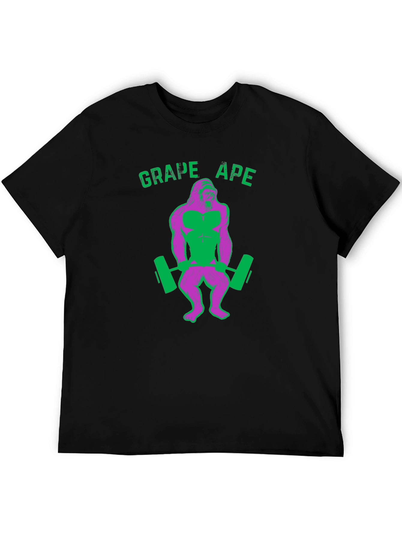 Grape Ape Gym T-Shirt - Funny Workout Shirt