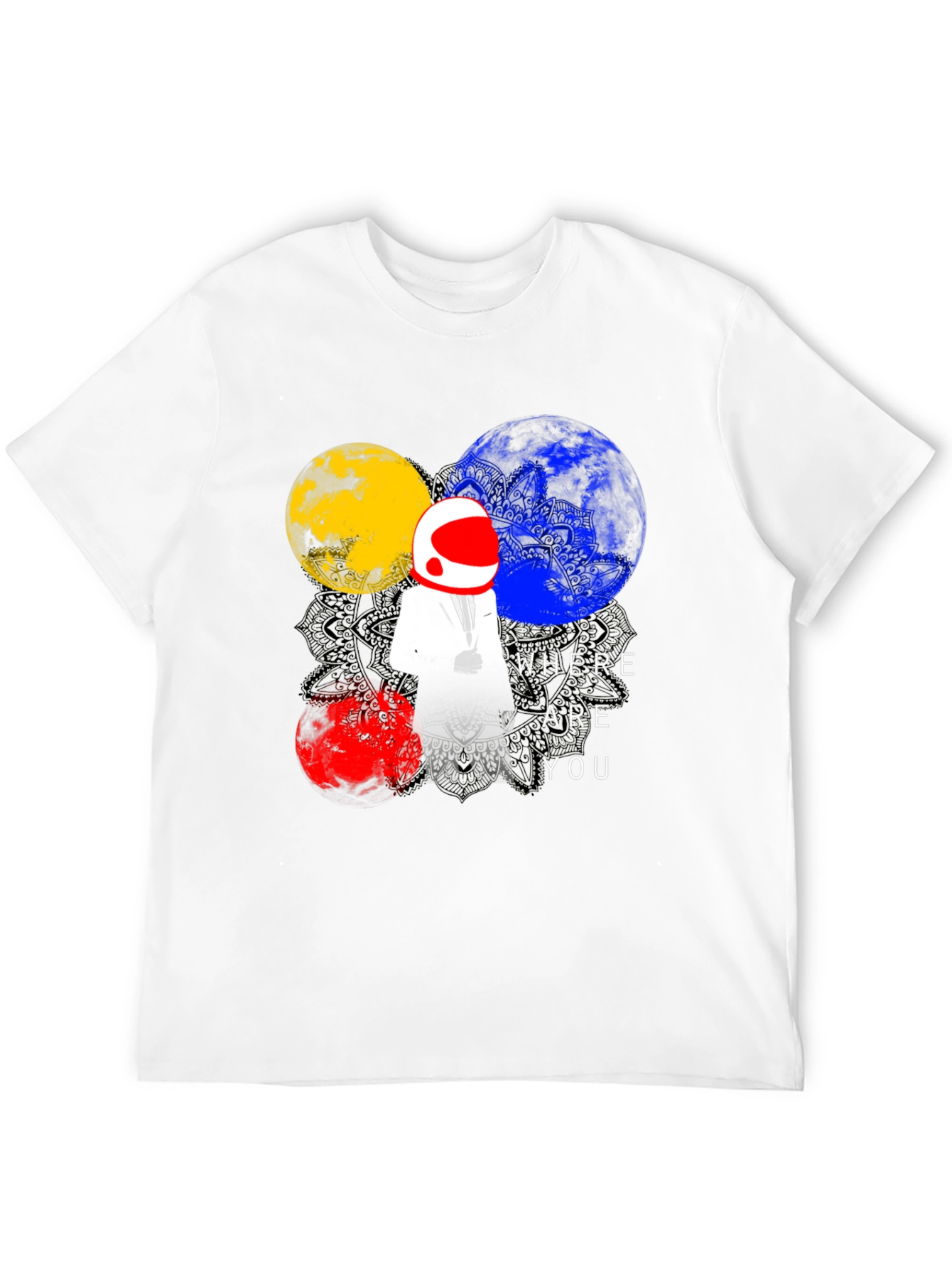 Astronaut Graphic T-Shirt - Where Are You?