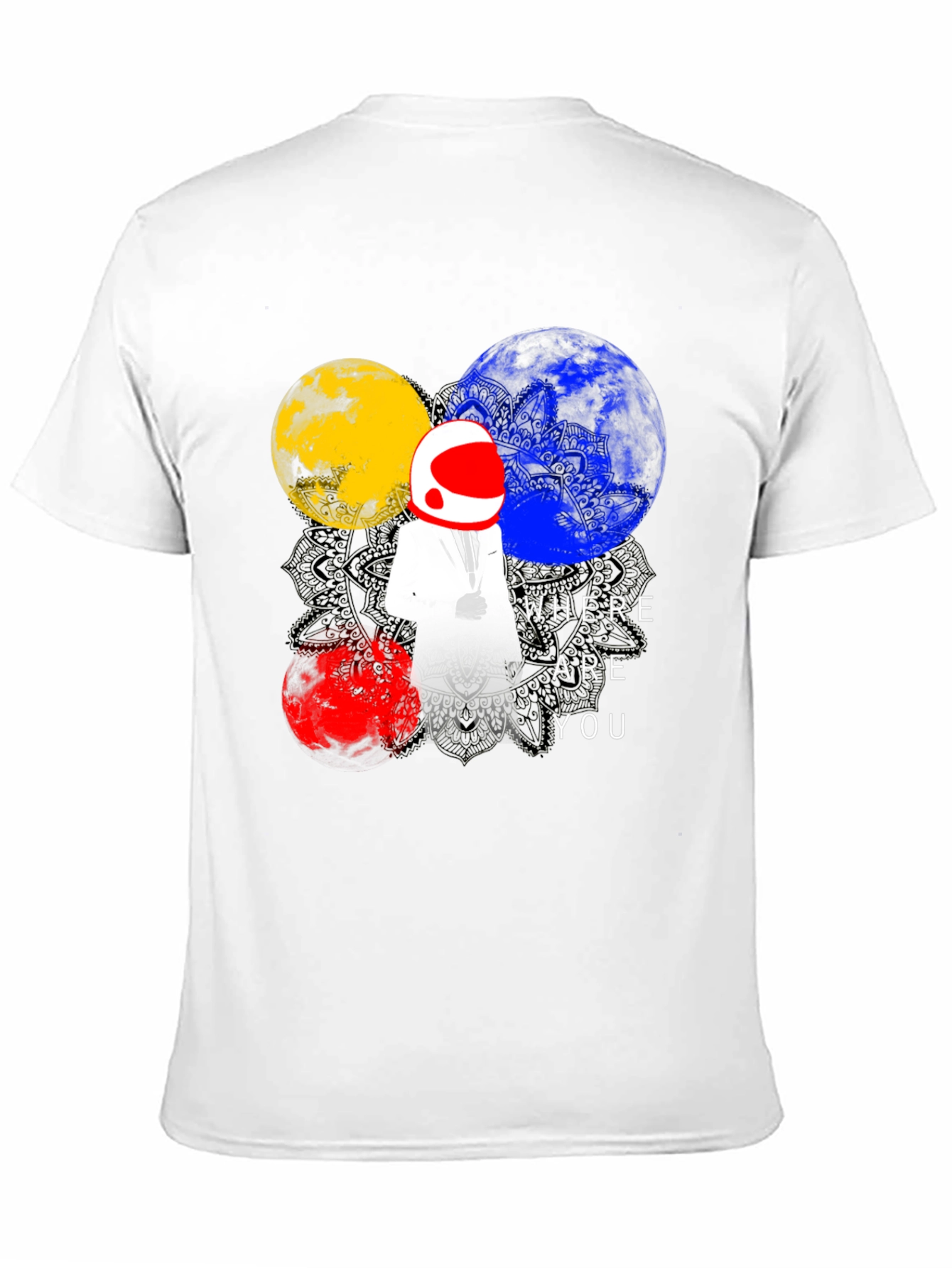 Astronaut Graphic T-Shirt - Where Are You?