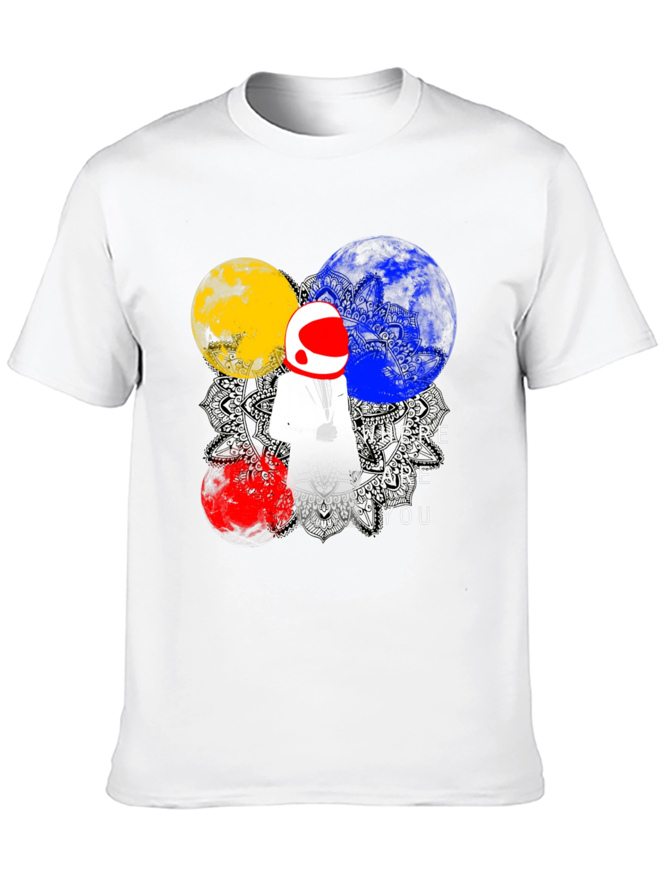 Astronaut Graphic T-Shirt - Where Are You?