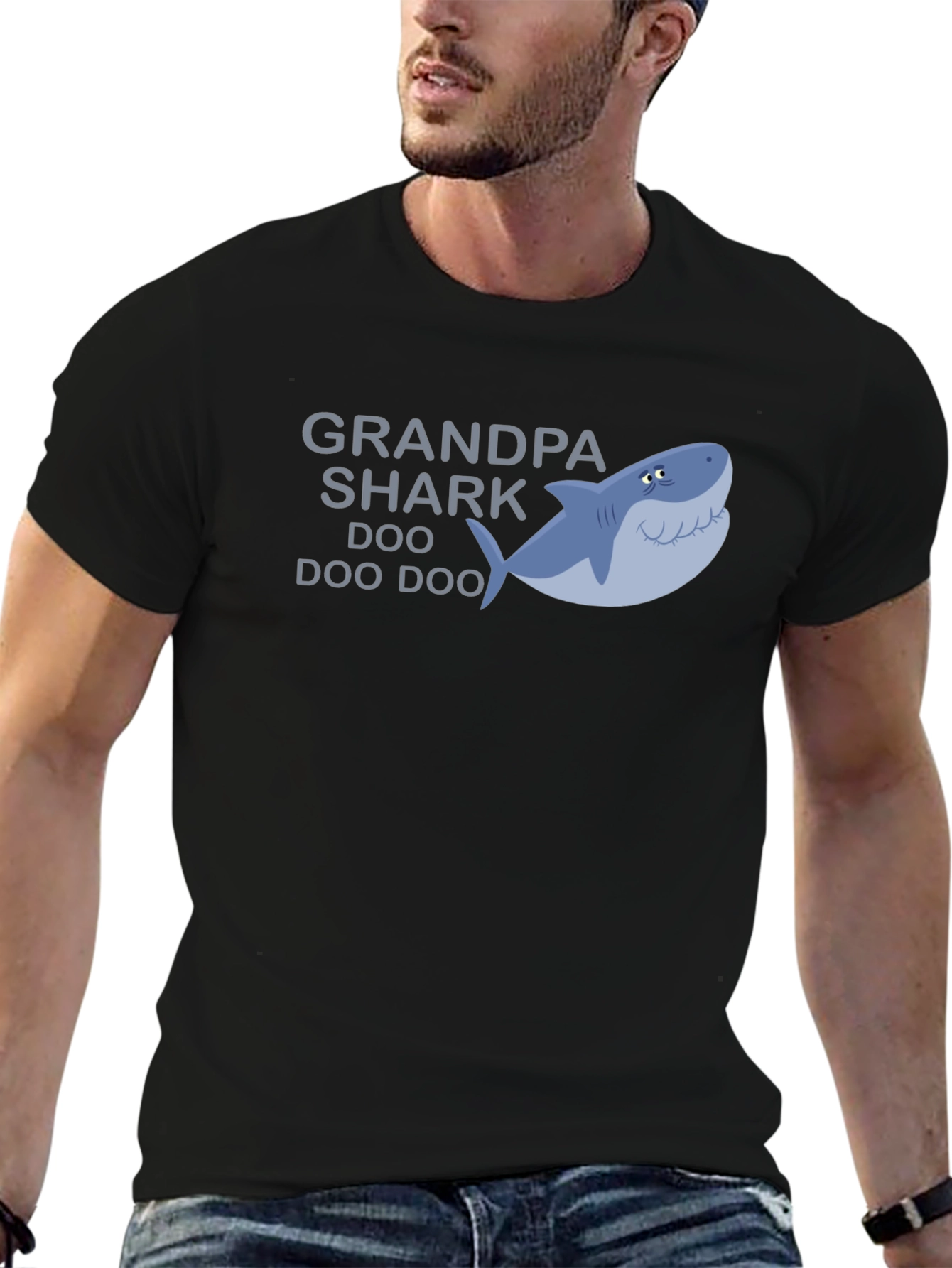 Grandpa Shark T-Shirt - Doo Doo Doo!