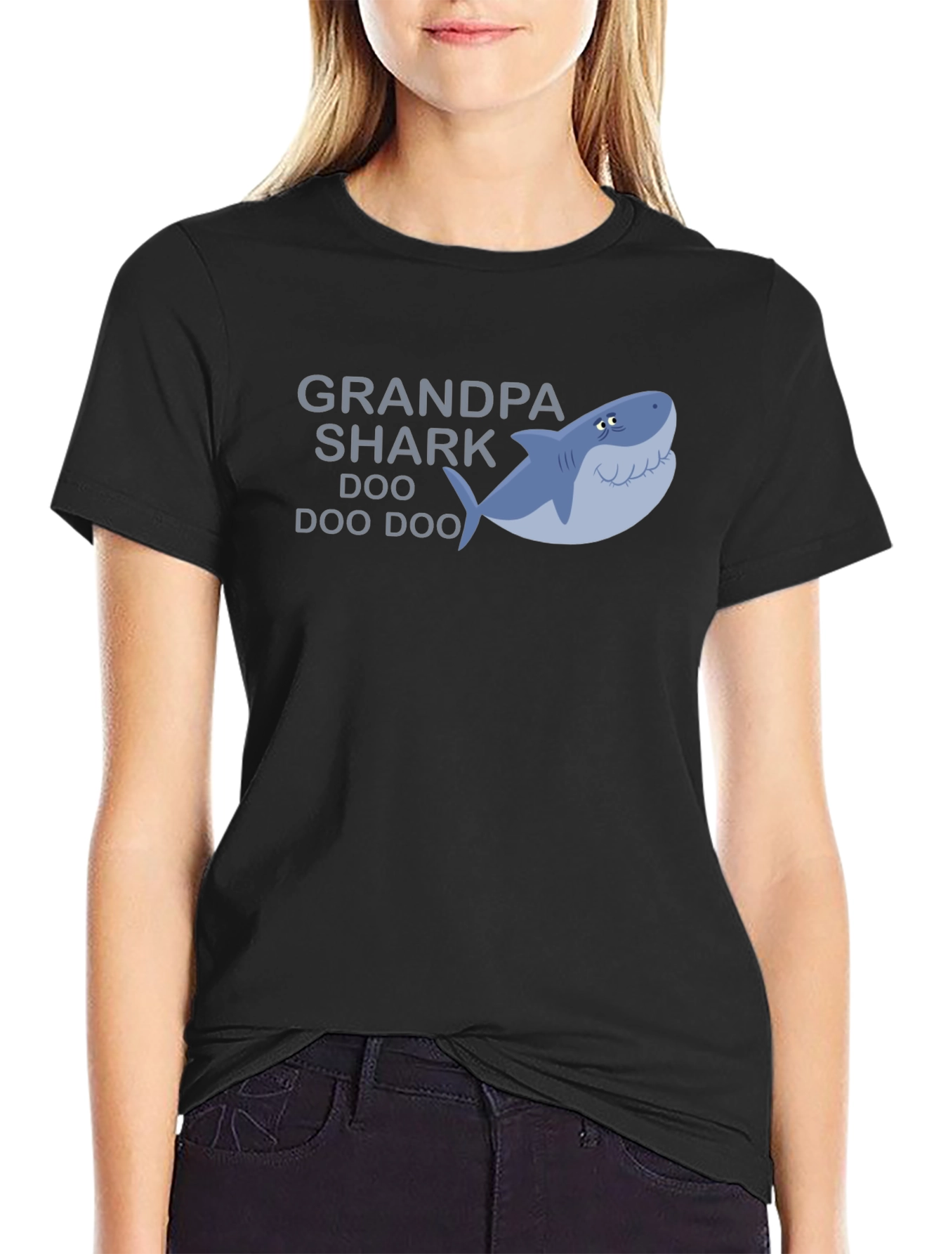 Grandpa Shark T-Shirt - Doo Doo Doo!