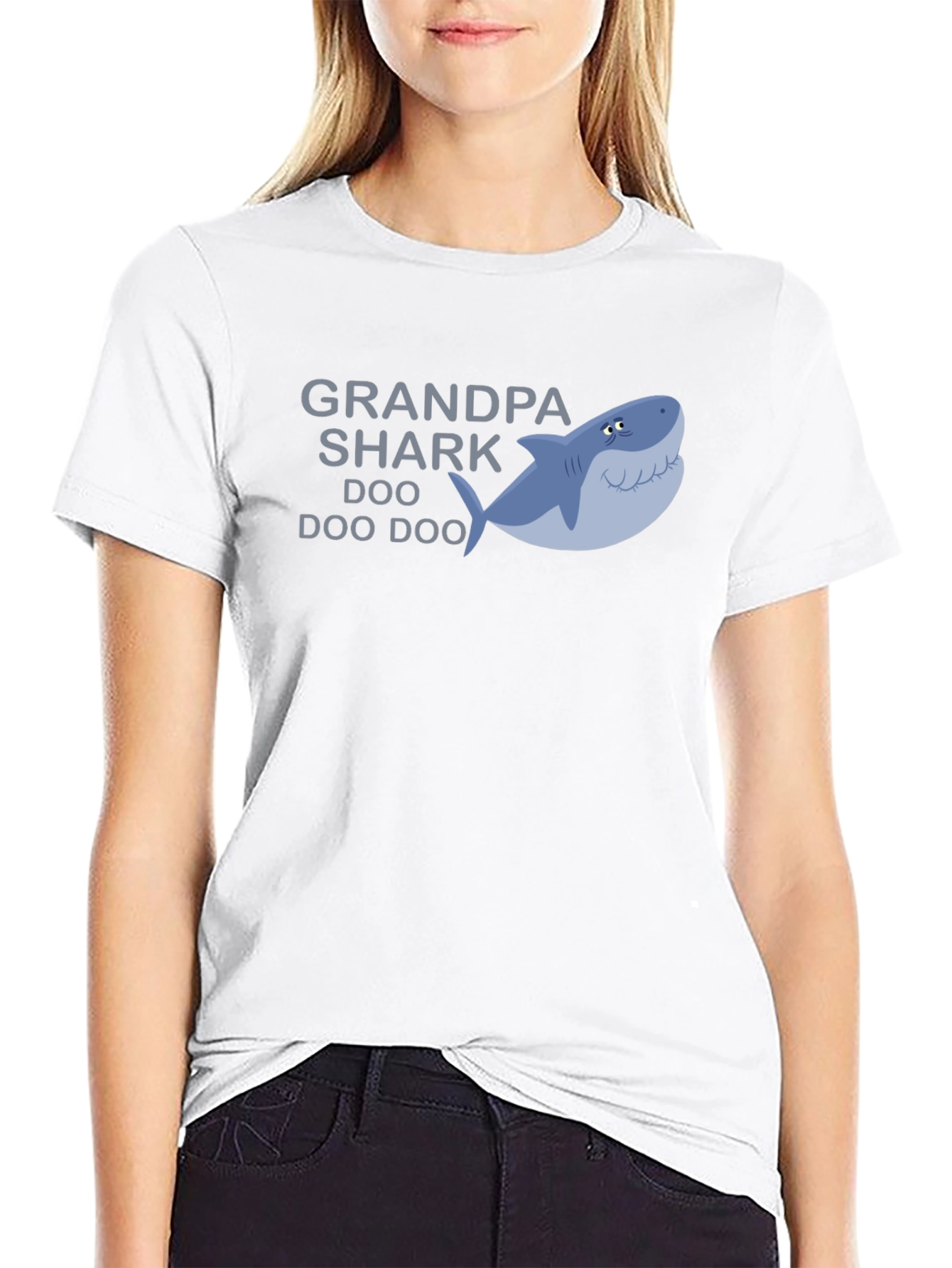 Grandpa Shark T-Shirt - Doo Doo Doo!