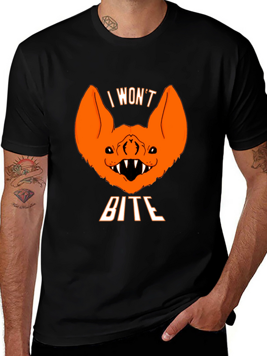 Halloween Bat T-Shirt - I Wont Bite