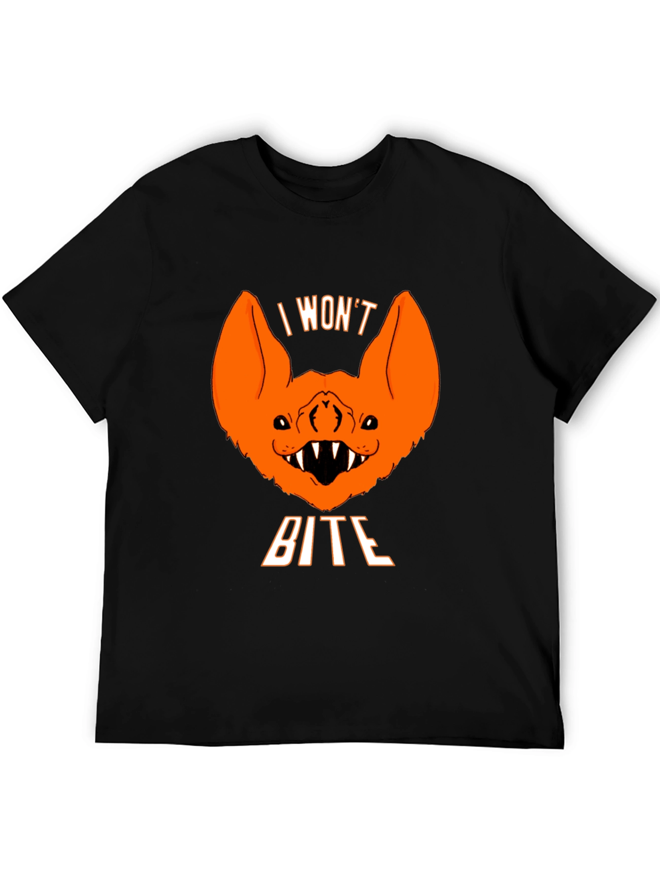 Halloween Bat T-Shirt - I Wont Bite