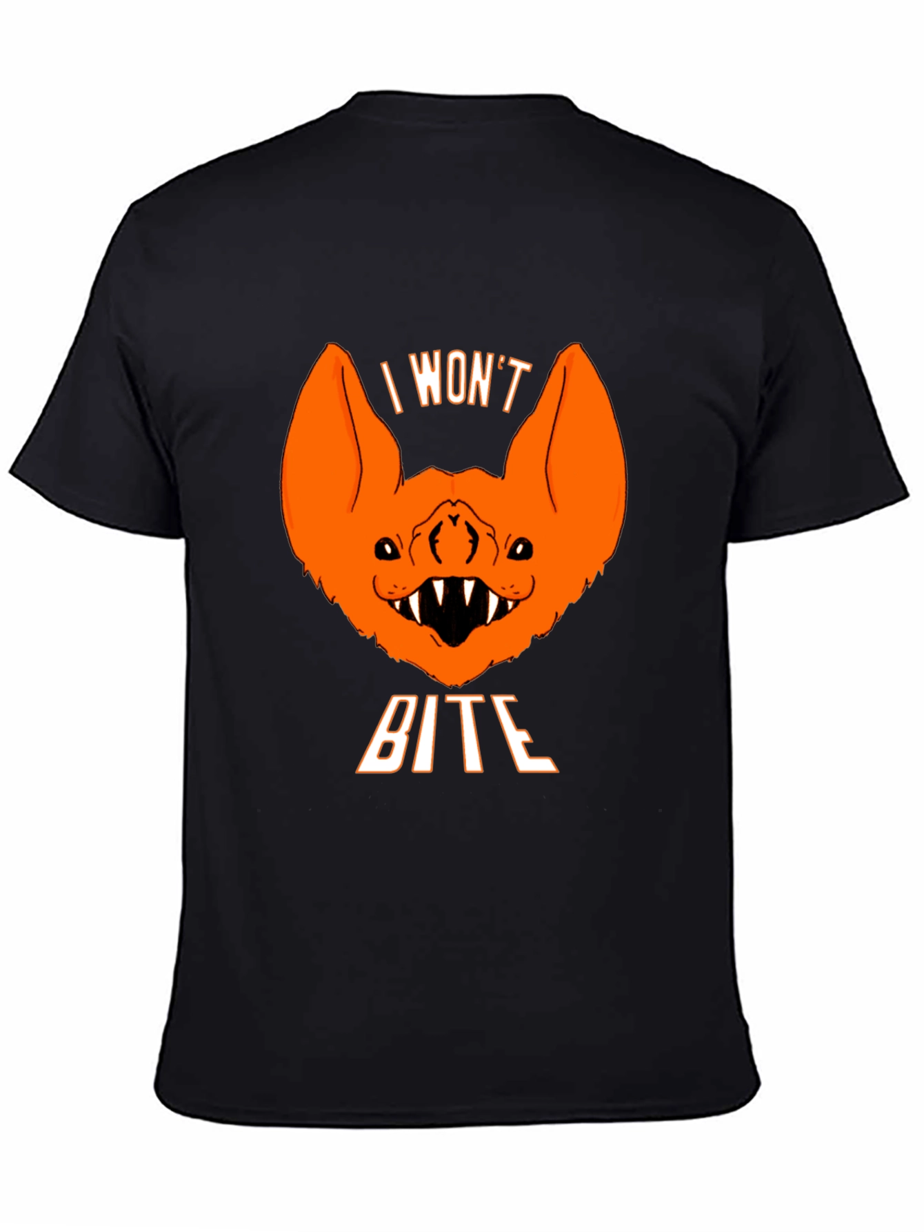 Halloween Bat T-Shirt - I Wont Bite
