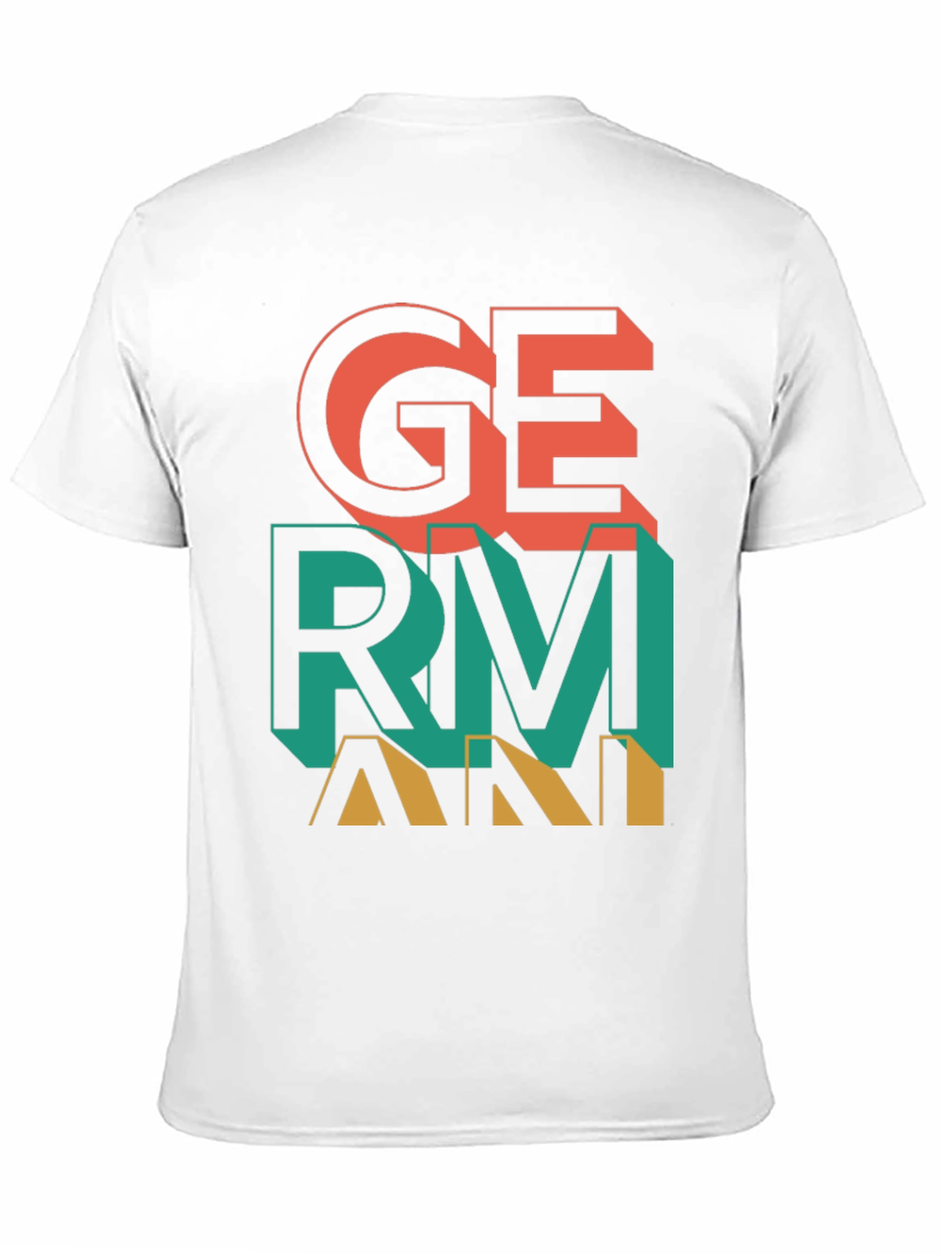 Germany Graphic Print Crew Neck T-Shirt