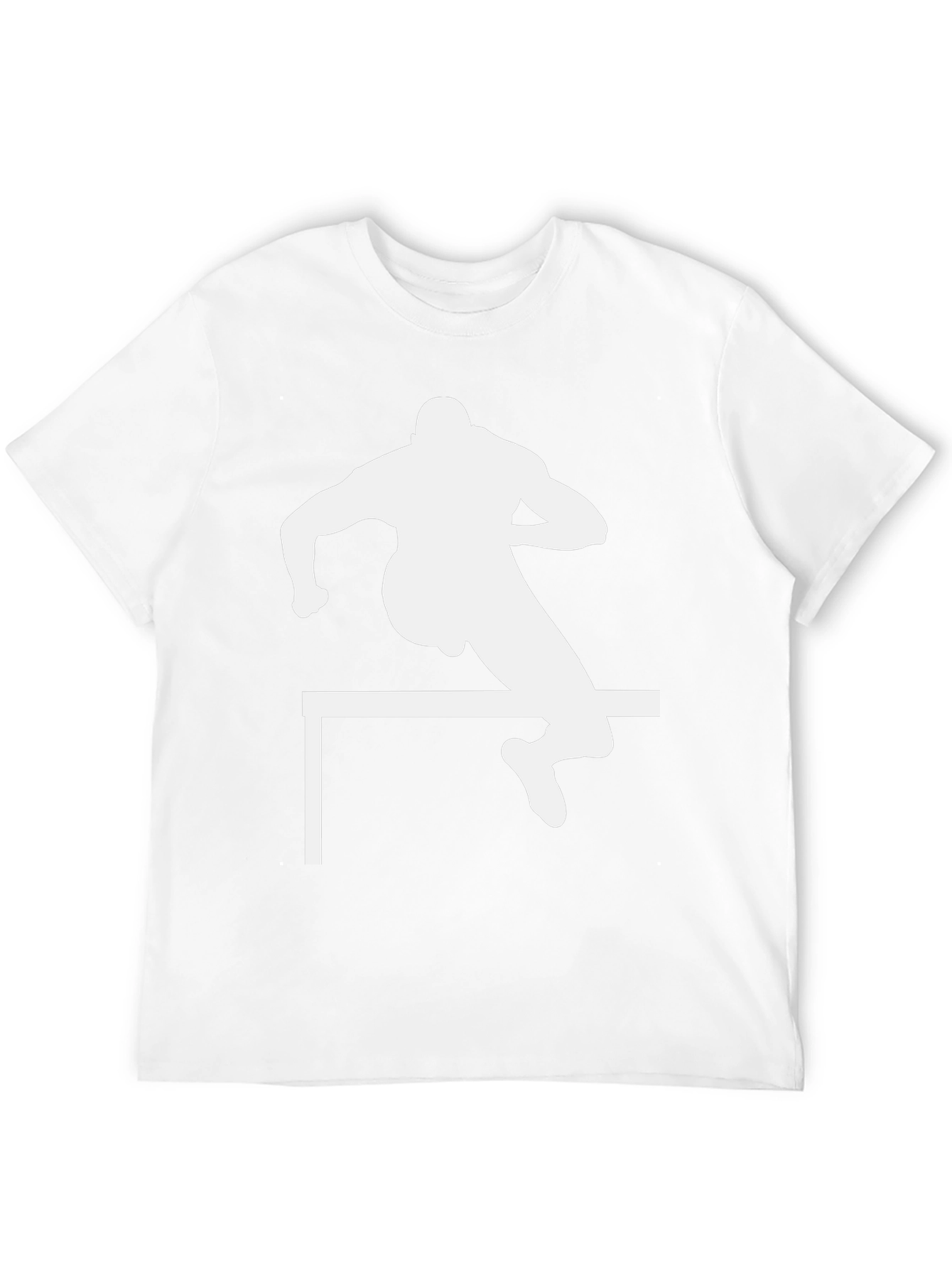Athlete Hurdle Black T-Shirt