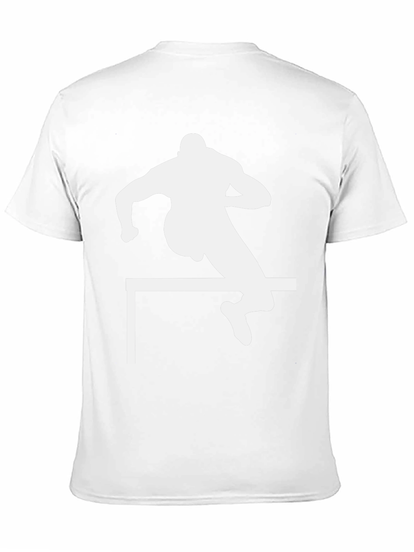 Athlete Hurdle Black T-Shirt