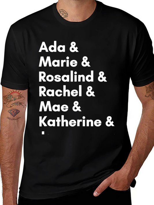 Ada & Marie & More Women in STEM T-Shirt