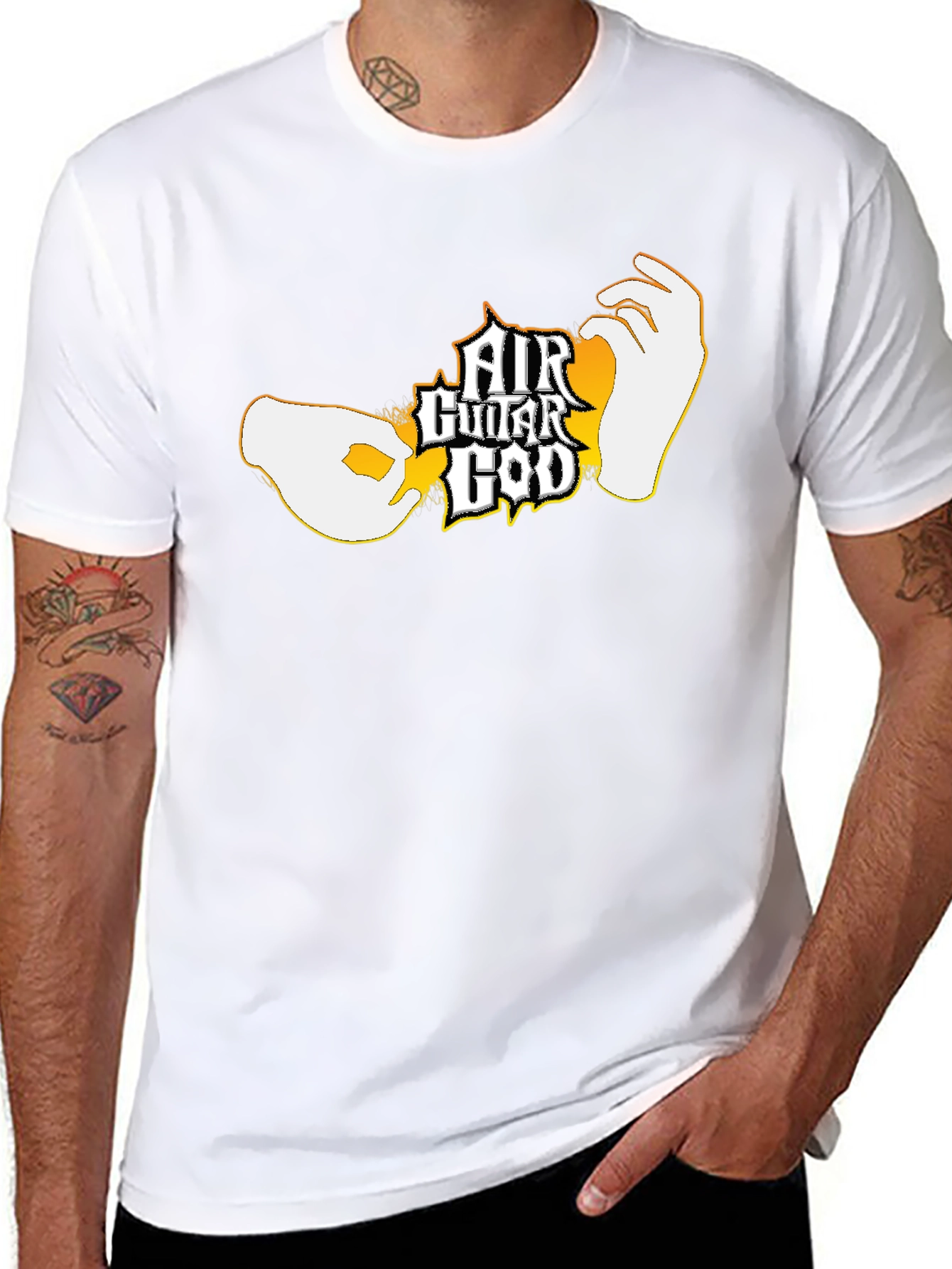 Air Guitar God T-Shirt - Rock Star Apparel