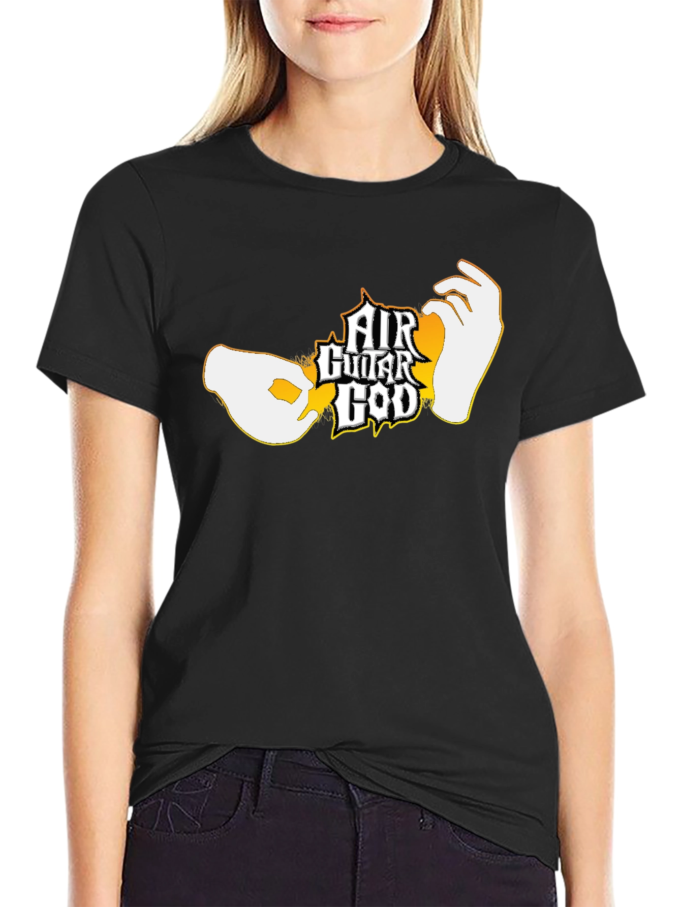 Air Guitar God T-Shirt - Rock Star Apparel