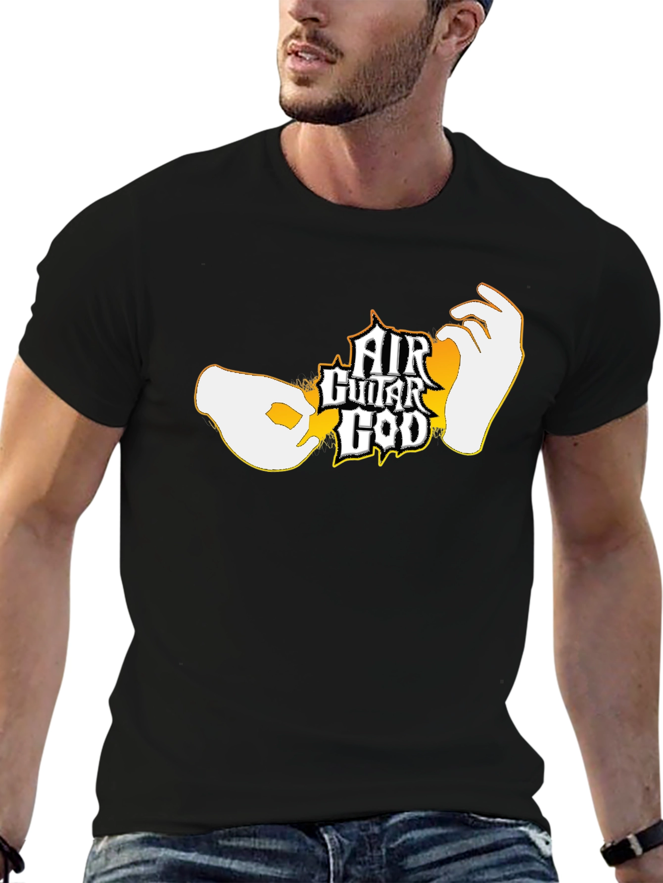 Air Guitar God T-Shirt - Rock Star Apparel