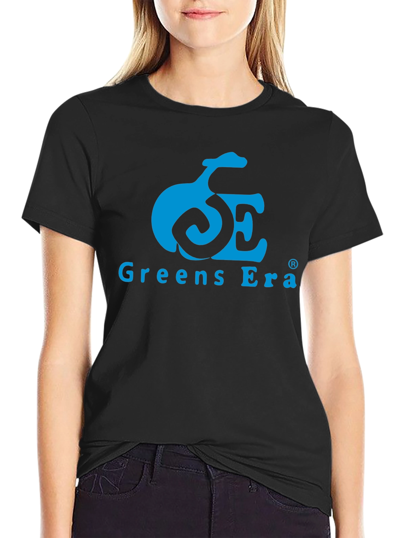 Greens Era Black T-Shirt - Stylish Casual Wear