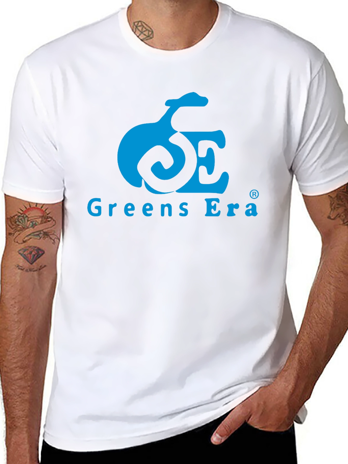 Greens Era Black T-Shirt - Stylish Casual Wear