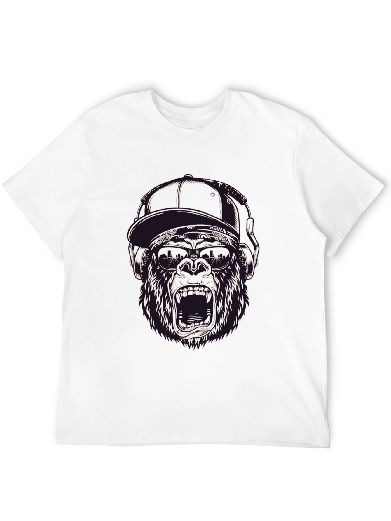 Graphic Gorilla T-Shirt - Urban Style