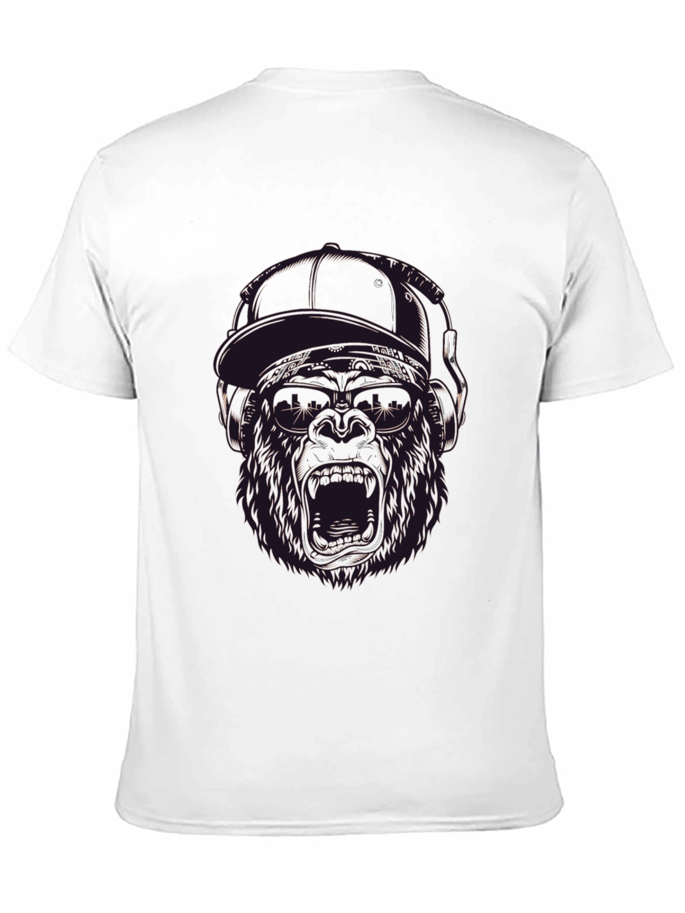 Graphic Gorilla T-Shirt - Urban Style
