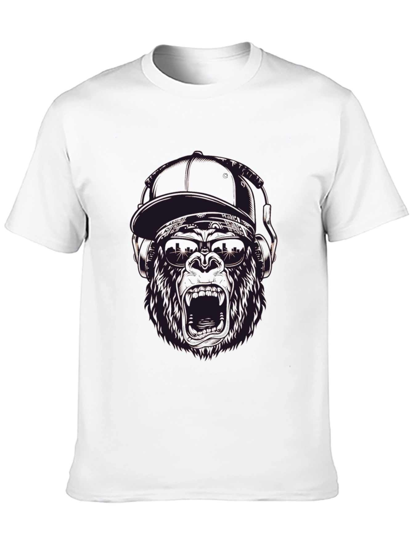 Graphic Gorilla T-Shirt - Urban Style