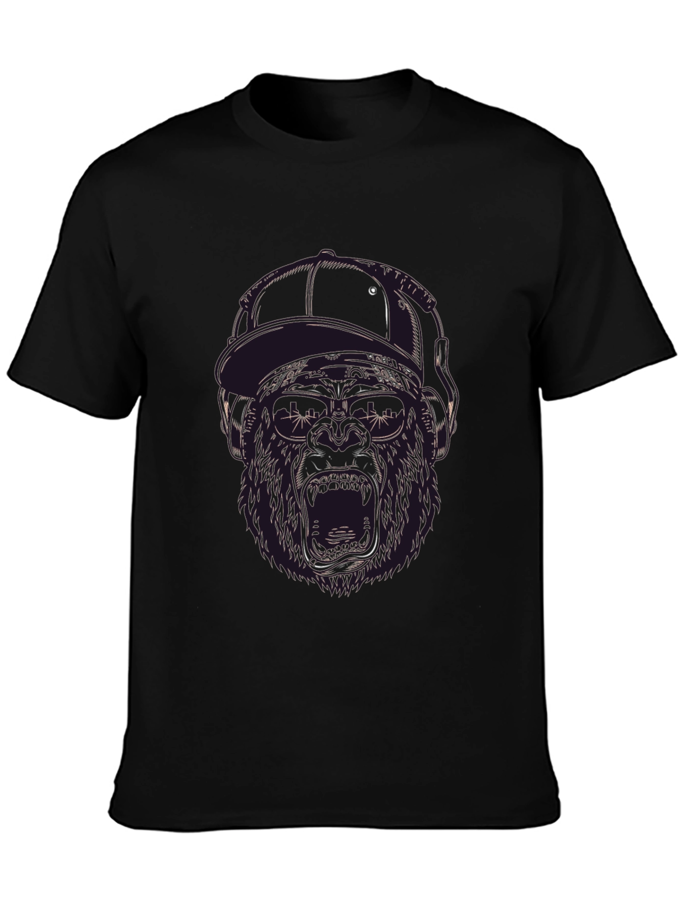 Graphic Gorilla T-Shirt - Urban Style