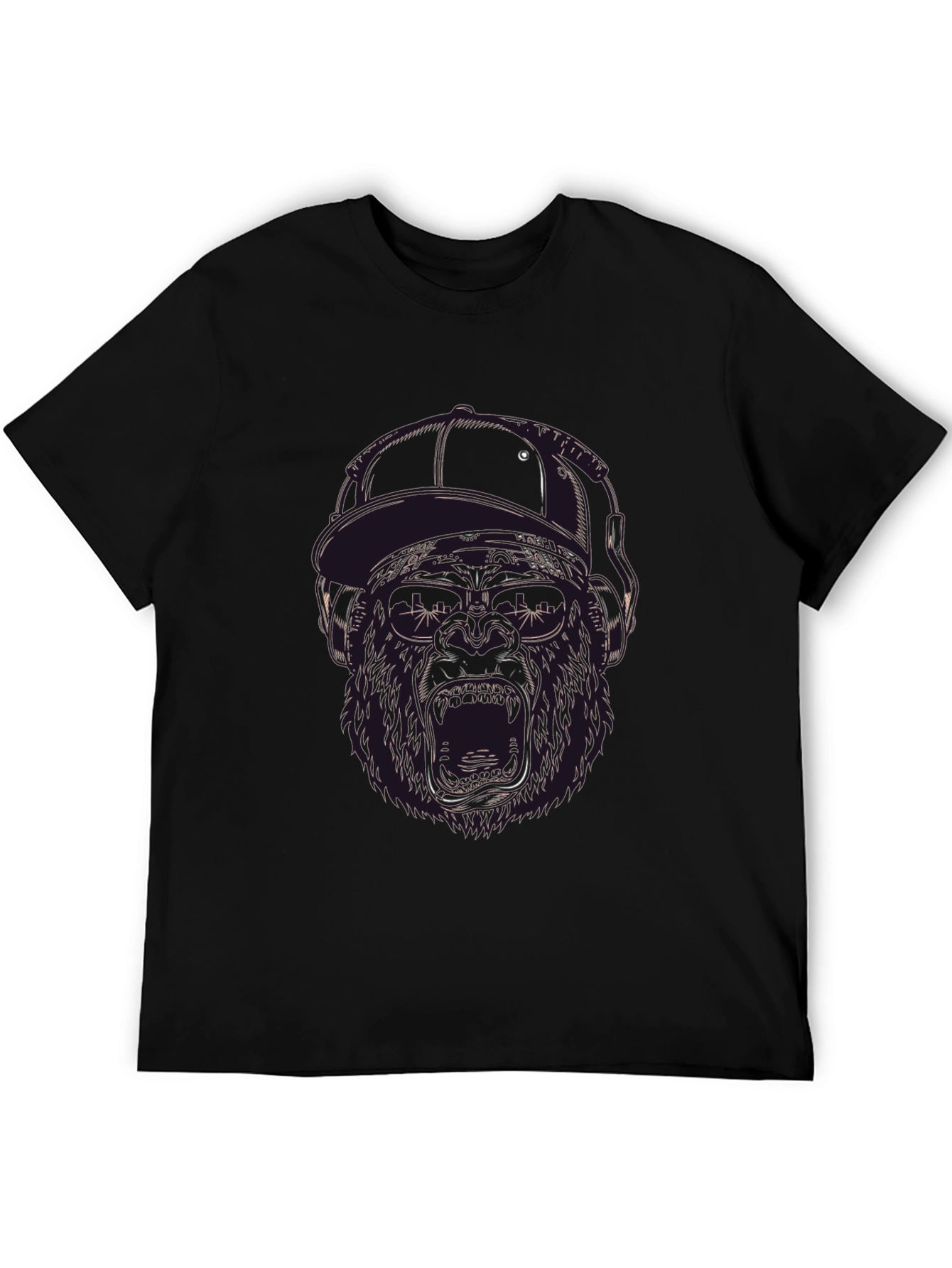Graphic Gorilla T-Shirt - Urban Style
