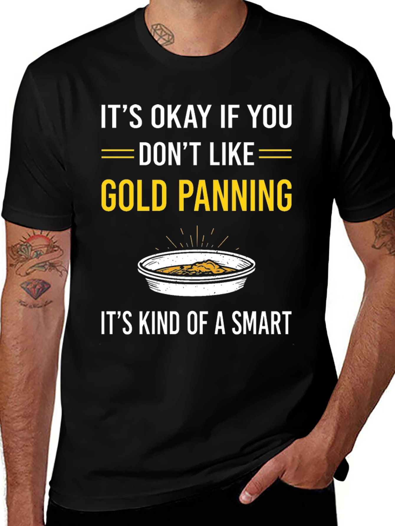 Gold Panning Humor T-Shirt