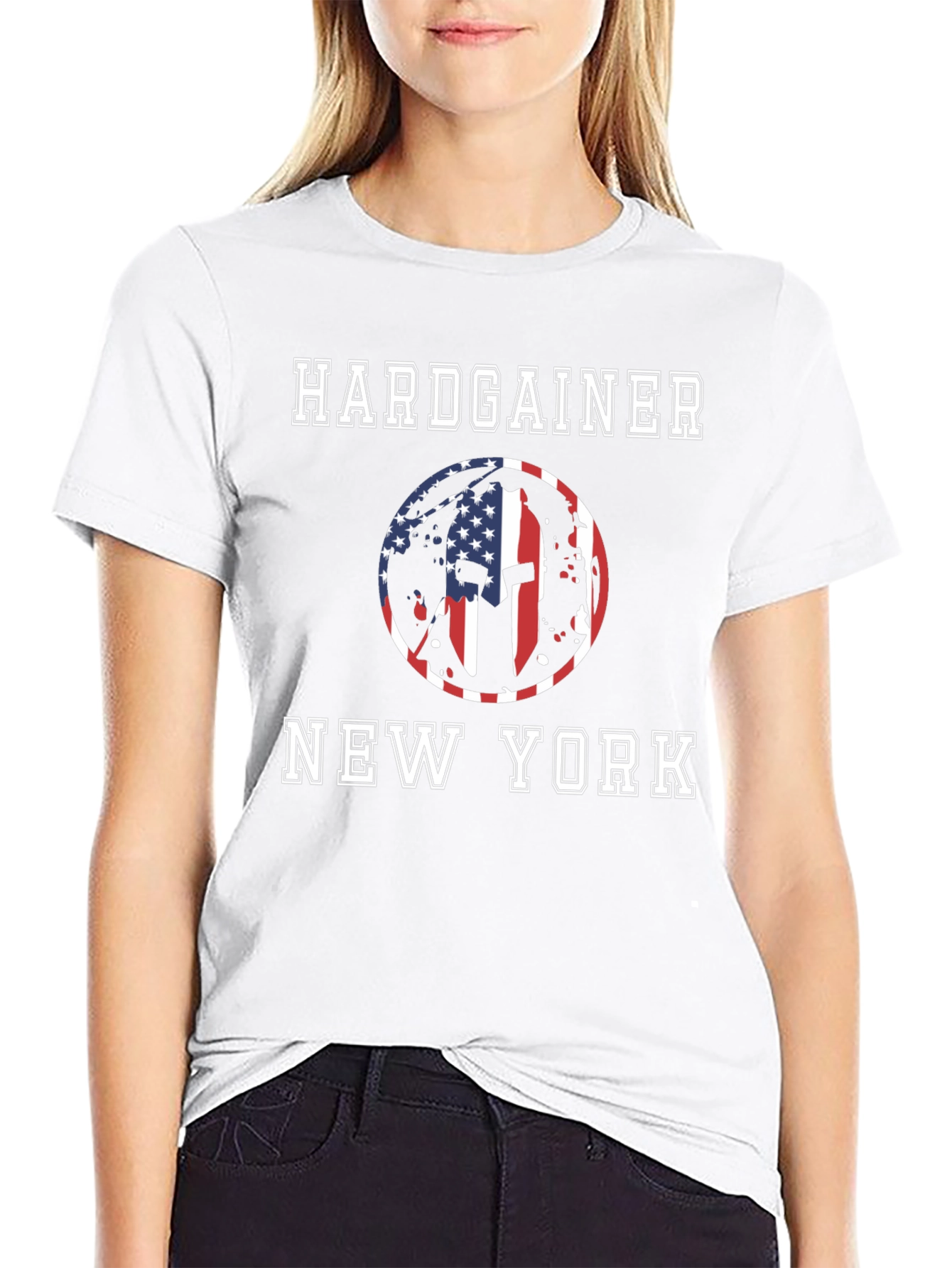 Hardgainer New York Patriotic Spartan T-Shirt