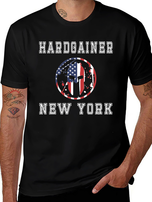 Hardgainer New York Patriotic Spartan T-Shirt