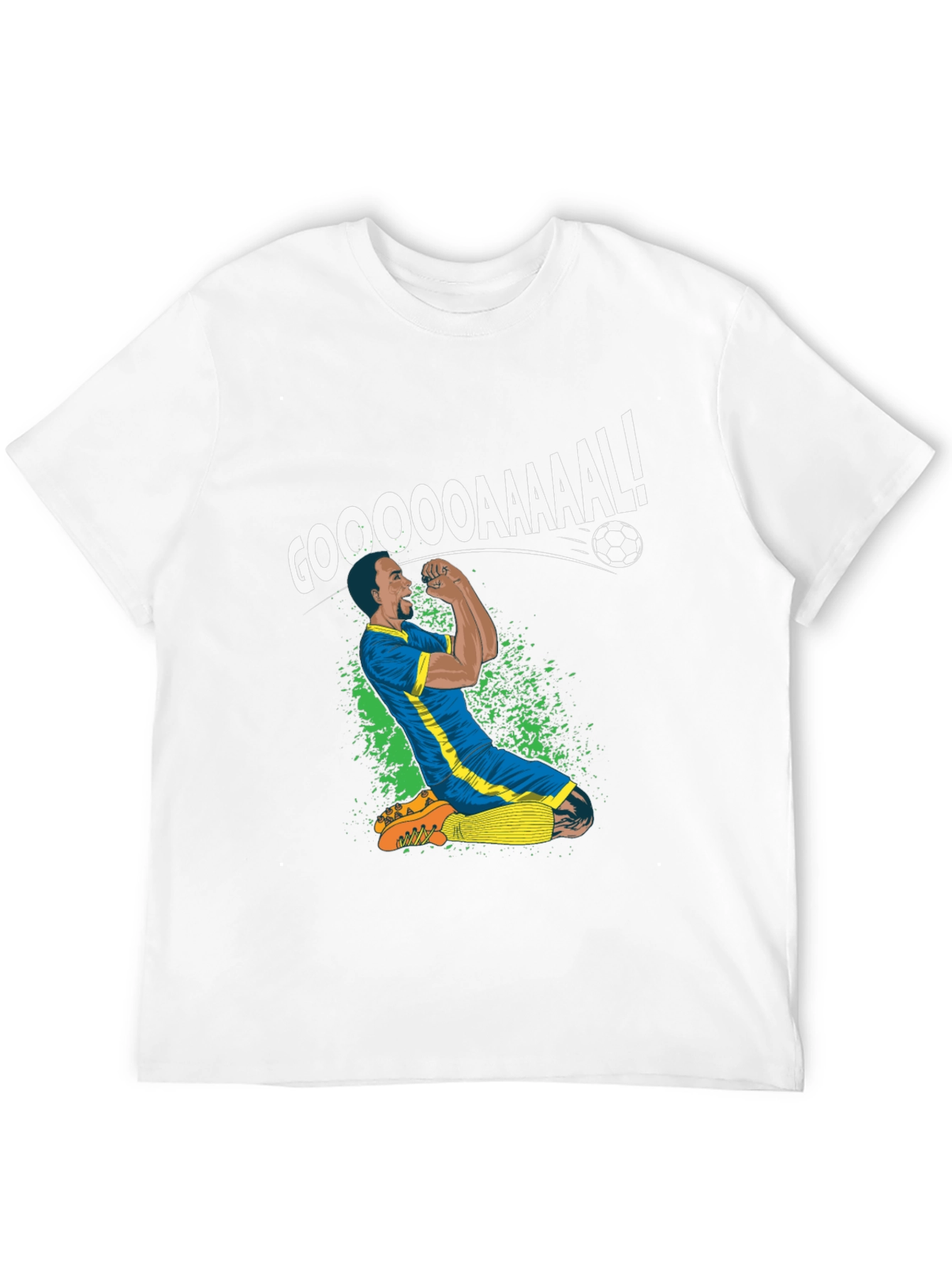 GOOOOAAL! Soccer Celebration Graphic Tee