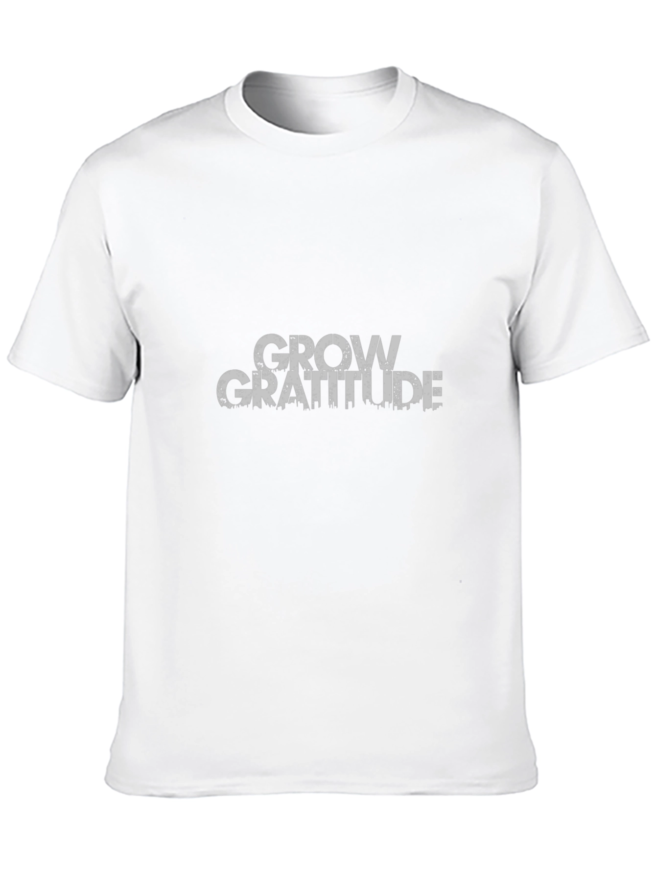 Grow Gratitude Black Graphic Tee