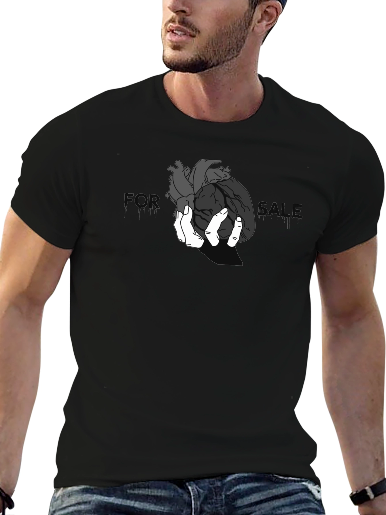 Anatomical Heart Graphic T-Shirt