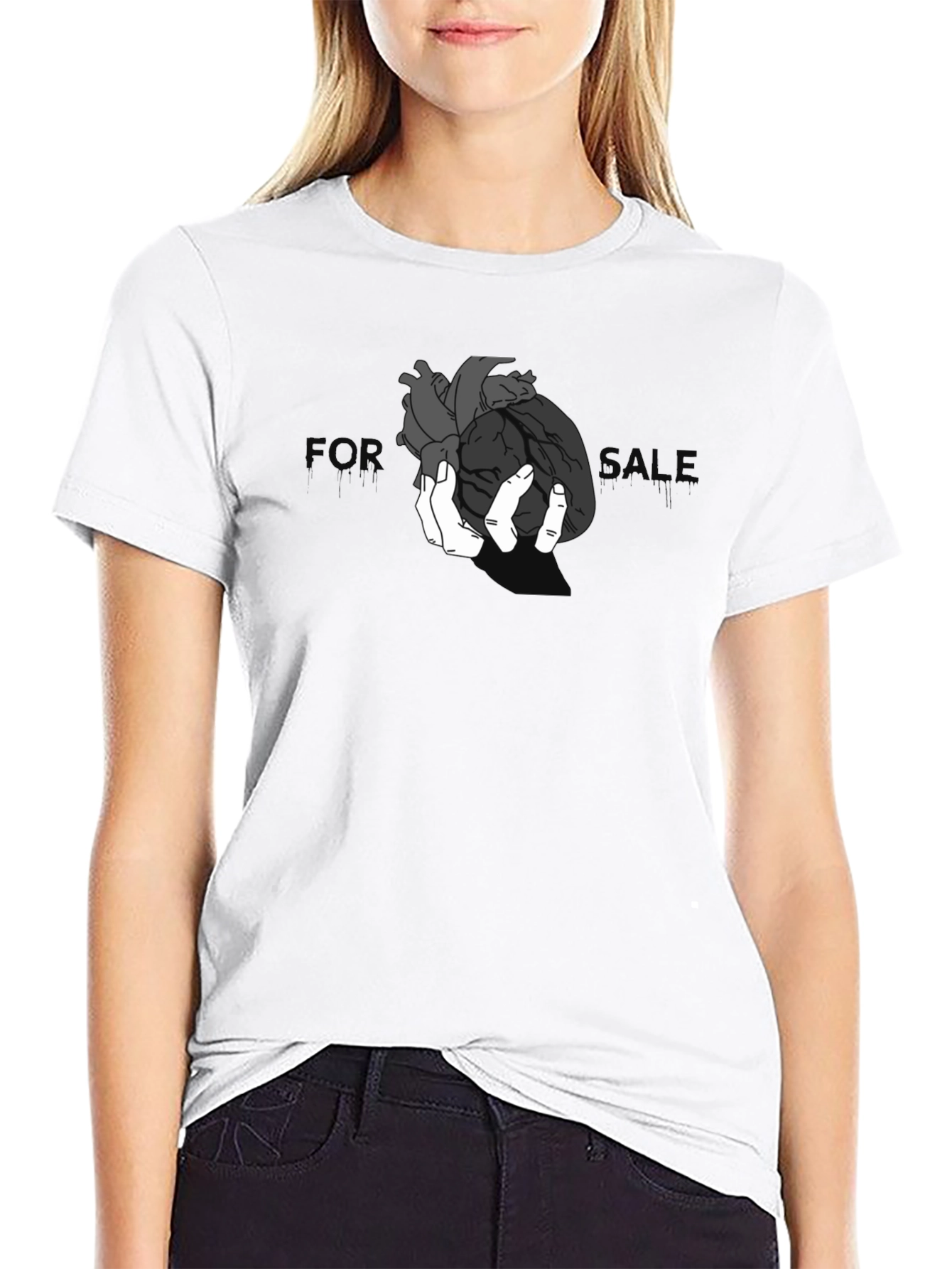 Anatomical Heart Graphic T-Shirt