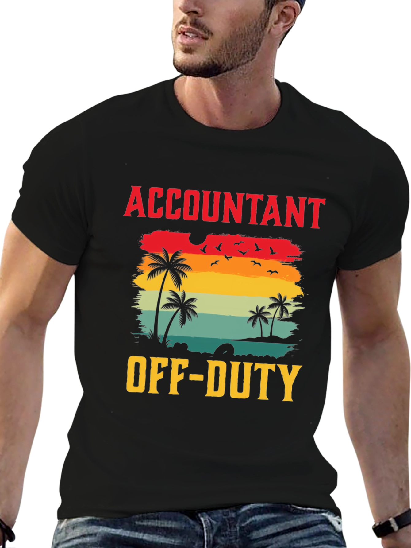 Accountant Off-Duty Graphic T-Shirt