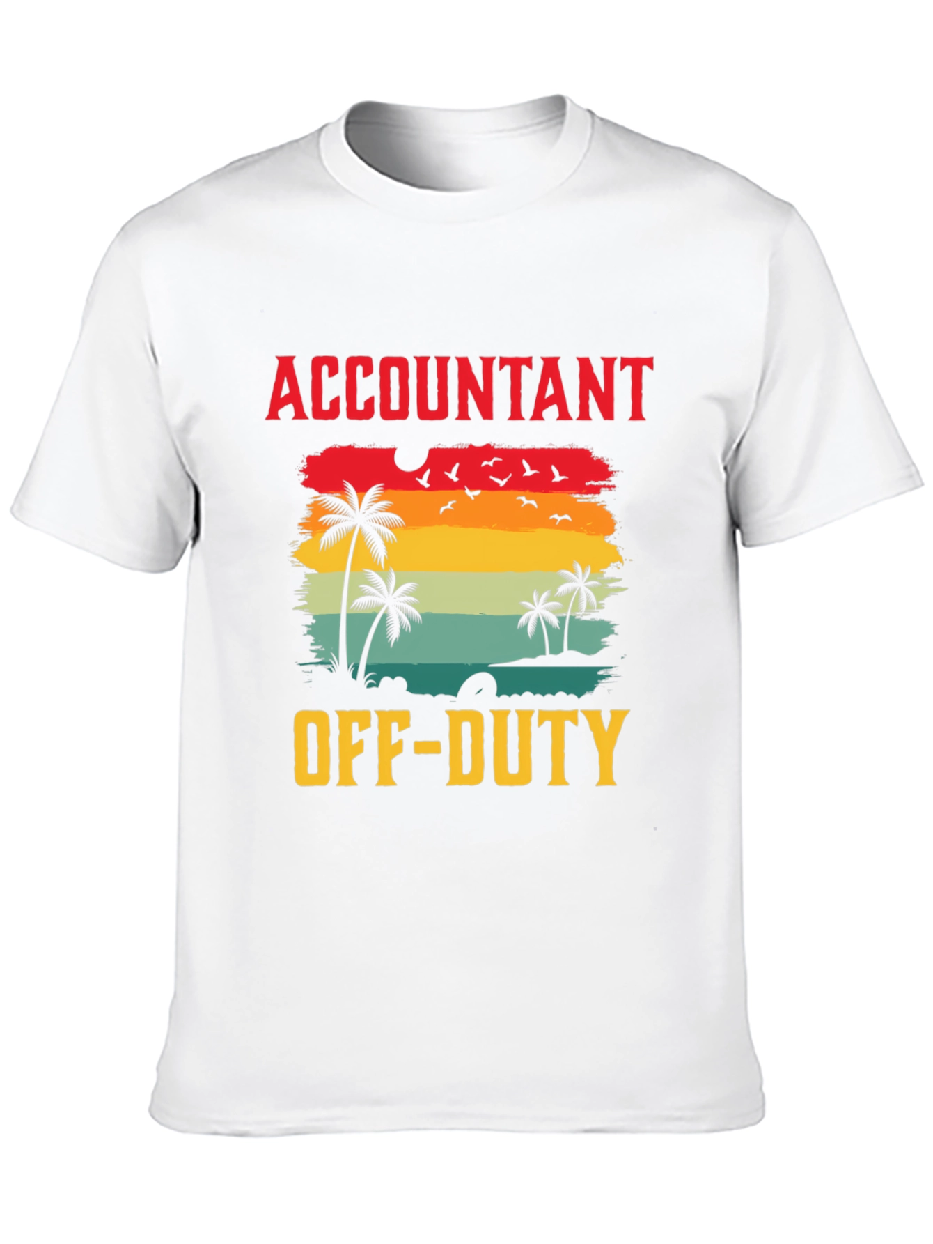 Accountant Off-Duty Graphic T-Shirt