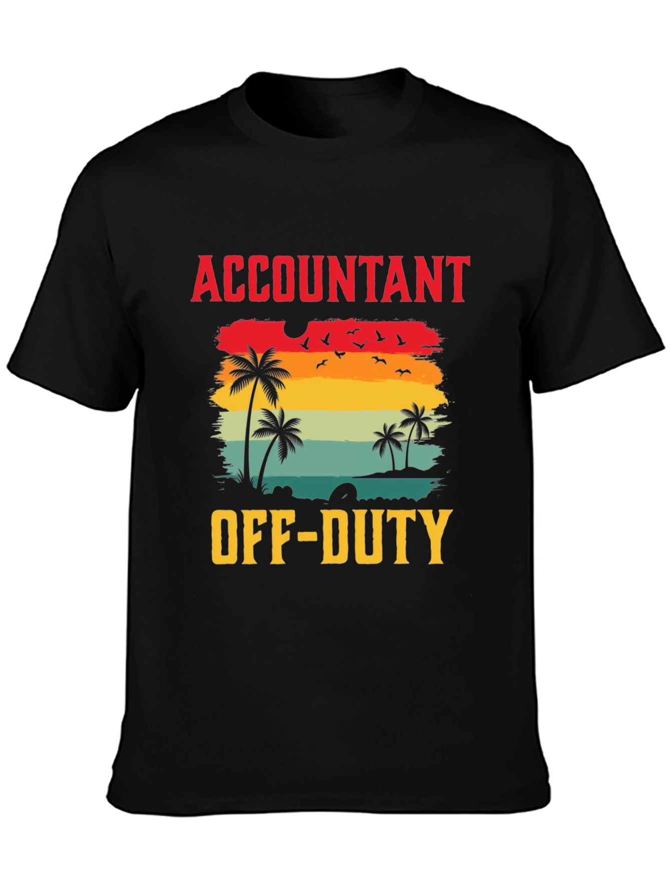 Accountant Off-Duty Graphic T-Shirt