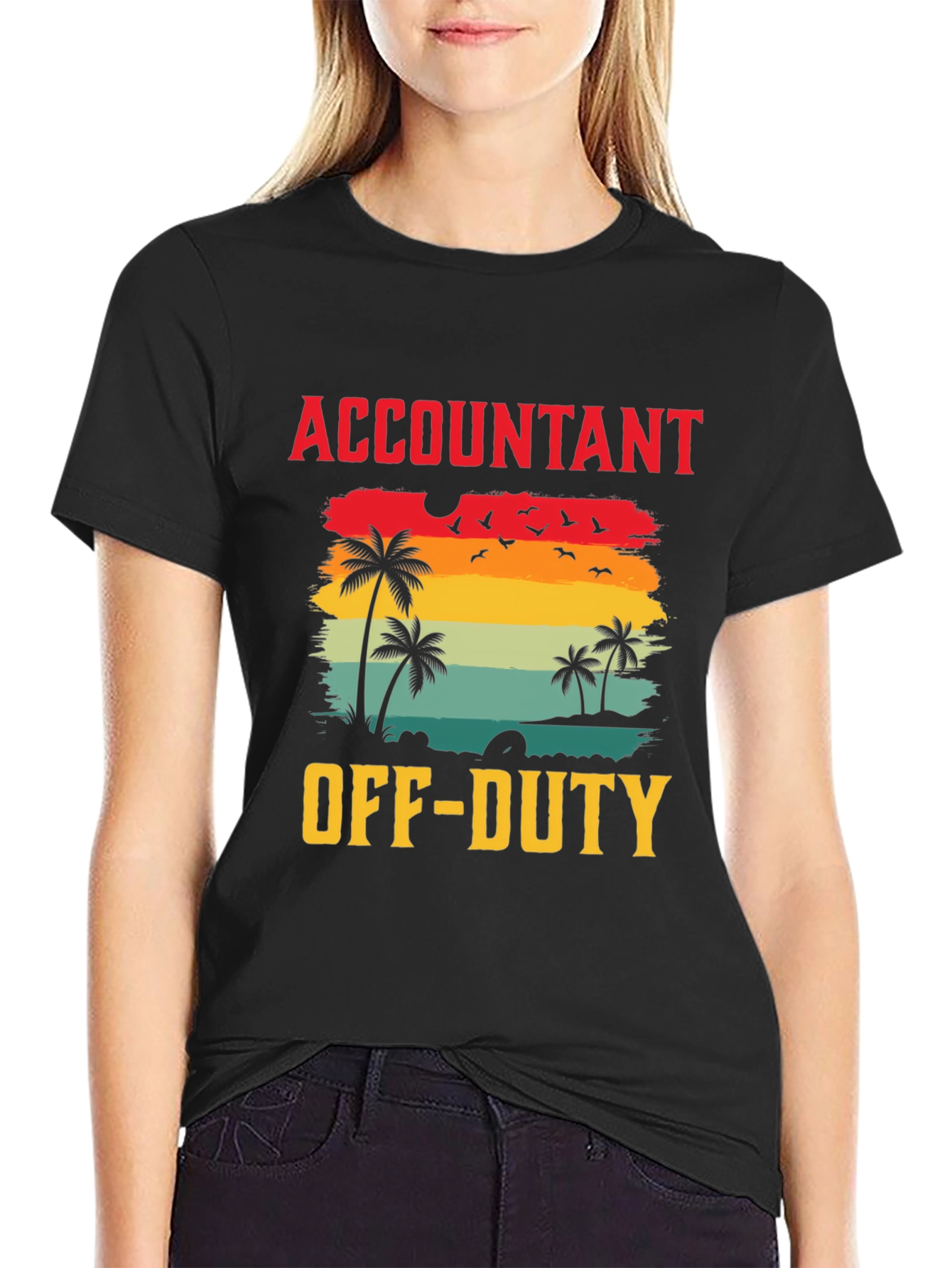 Accountant Off-Duty Graphic T-Shirt