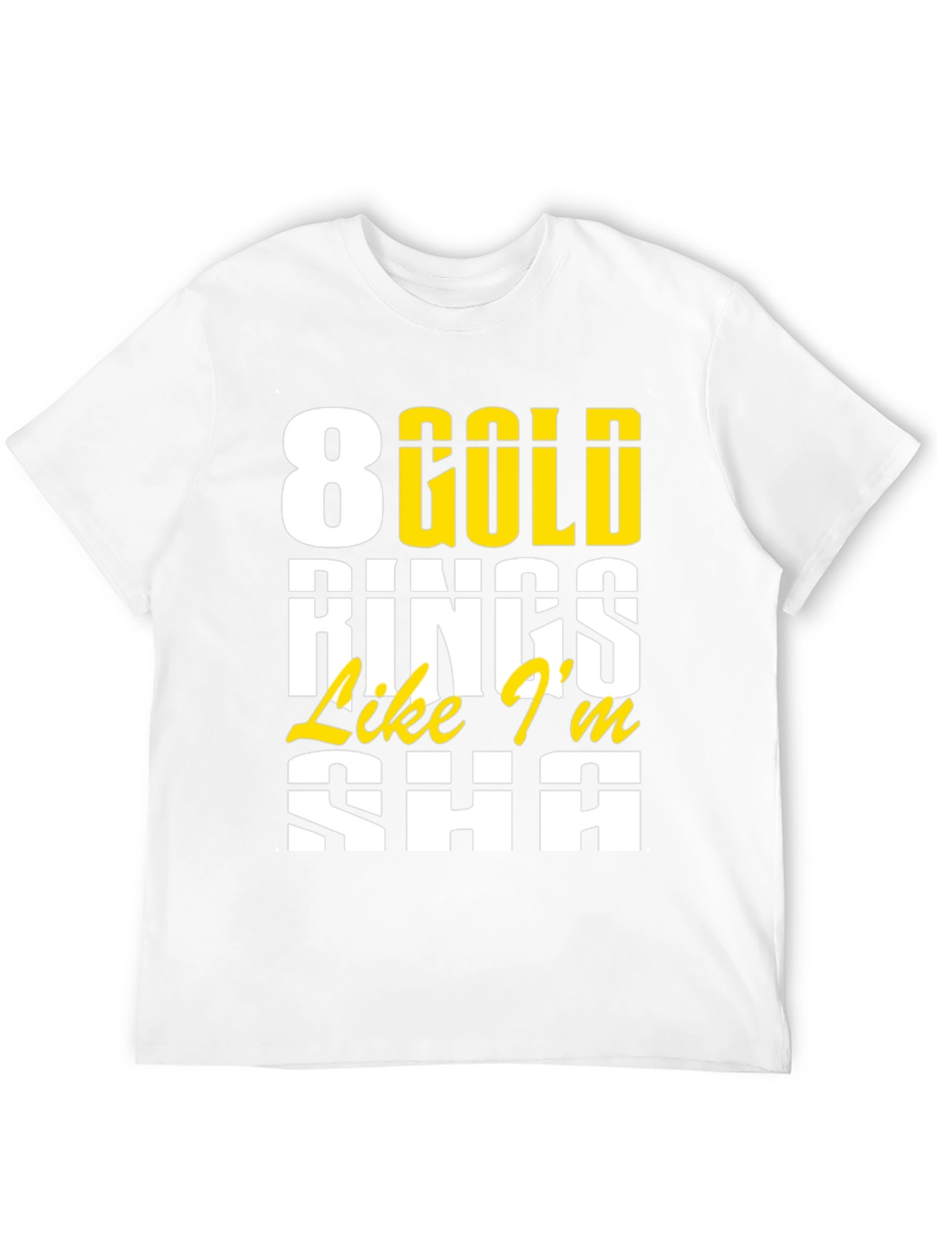 8 Gold Rings T-Shirt