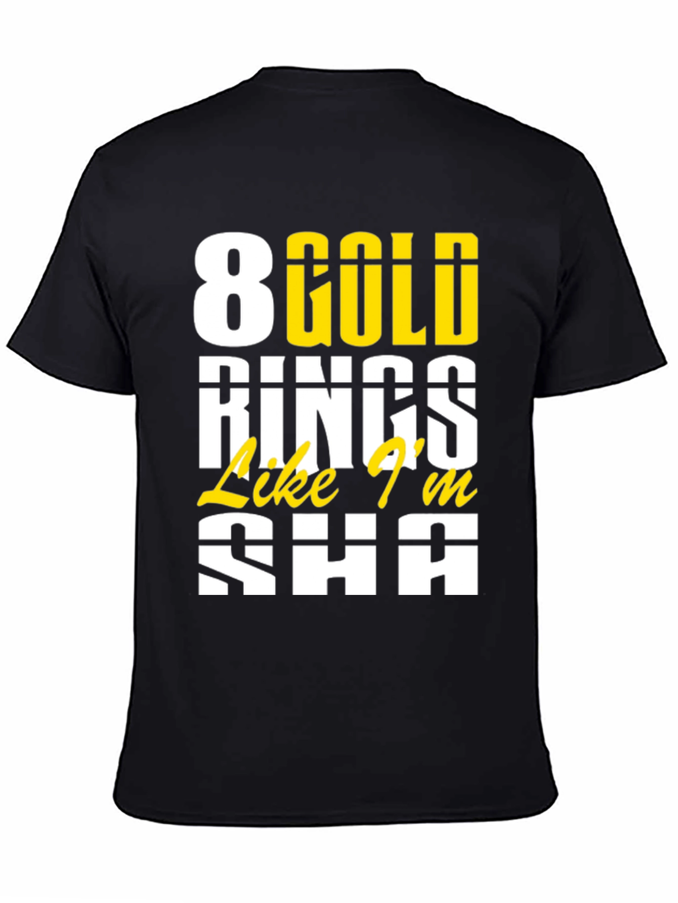 8 Gold Rings T-Shirt