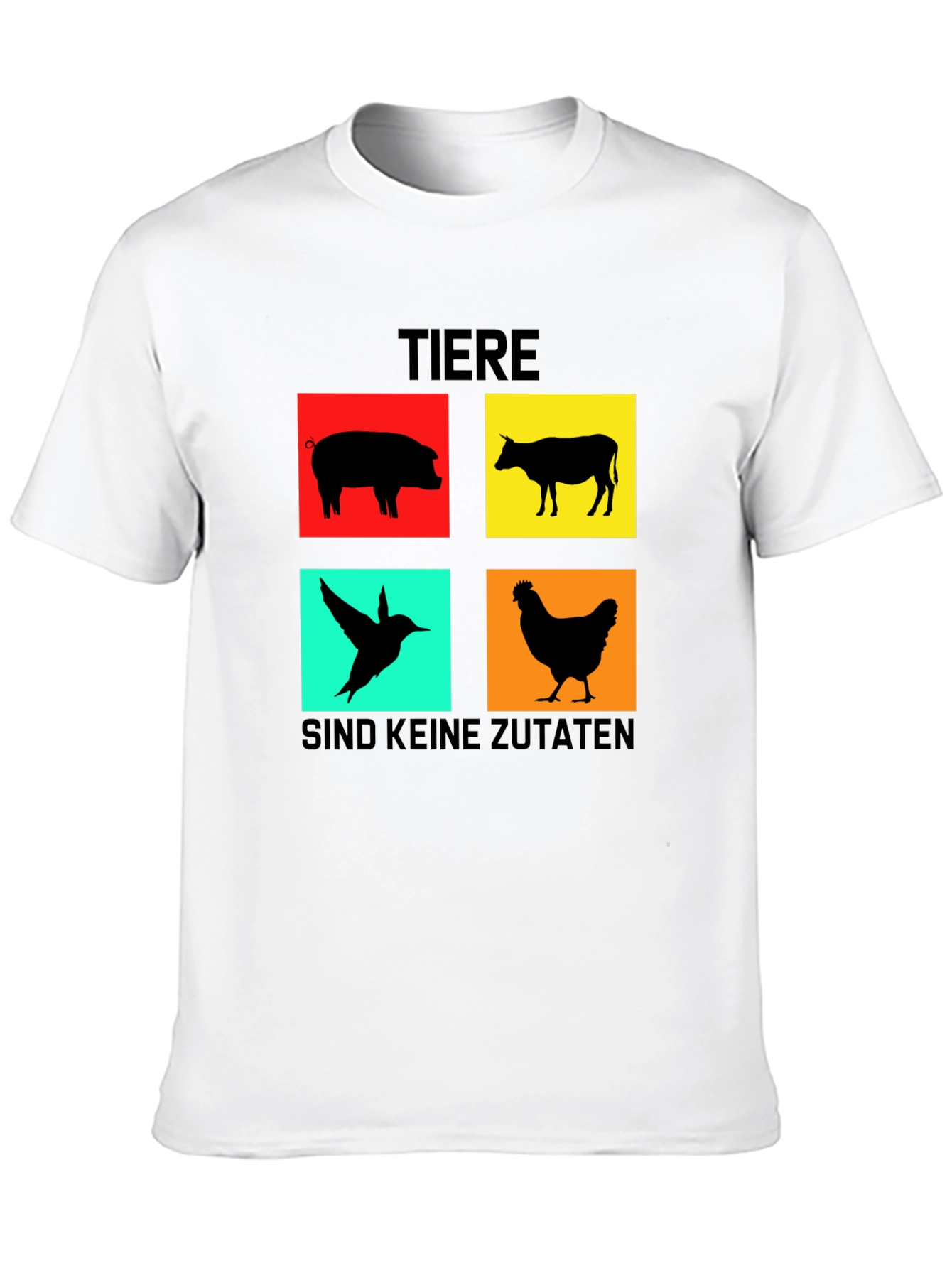 Animals Not Ingredients Graphic T-Shirt