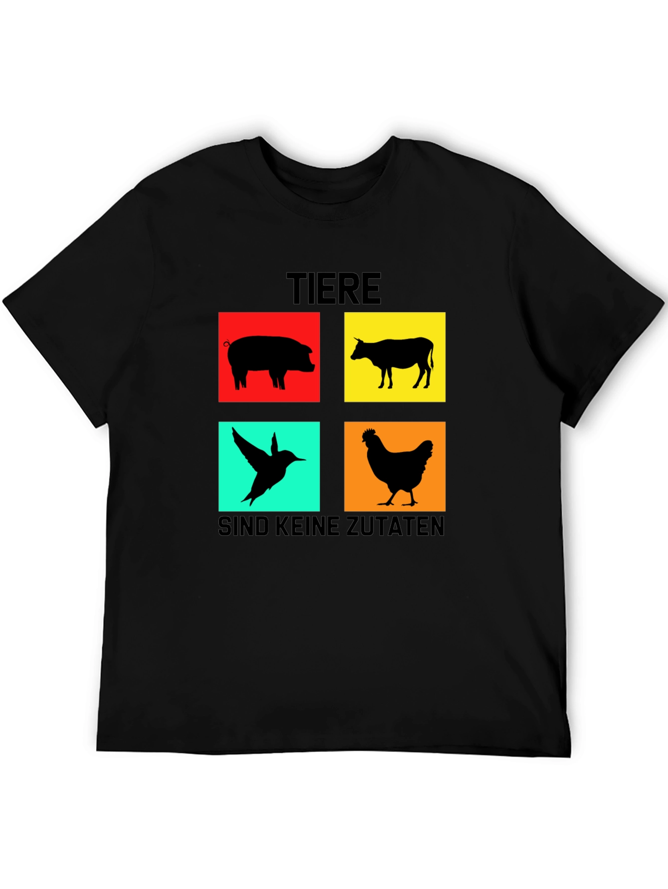 Animals Not Ingredients Graphic T-Shirt