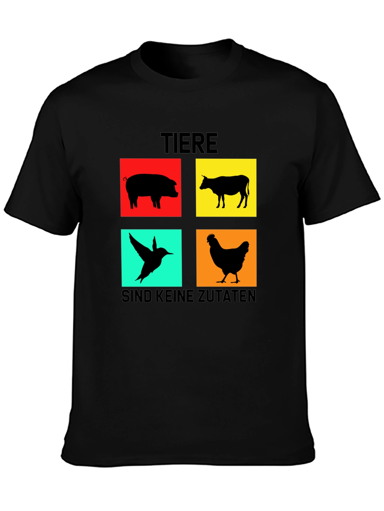 Animals Not Ingredients Graphic T-Shirt