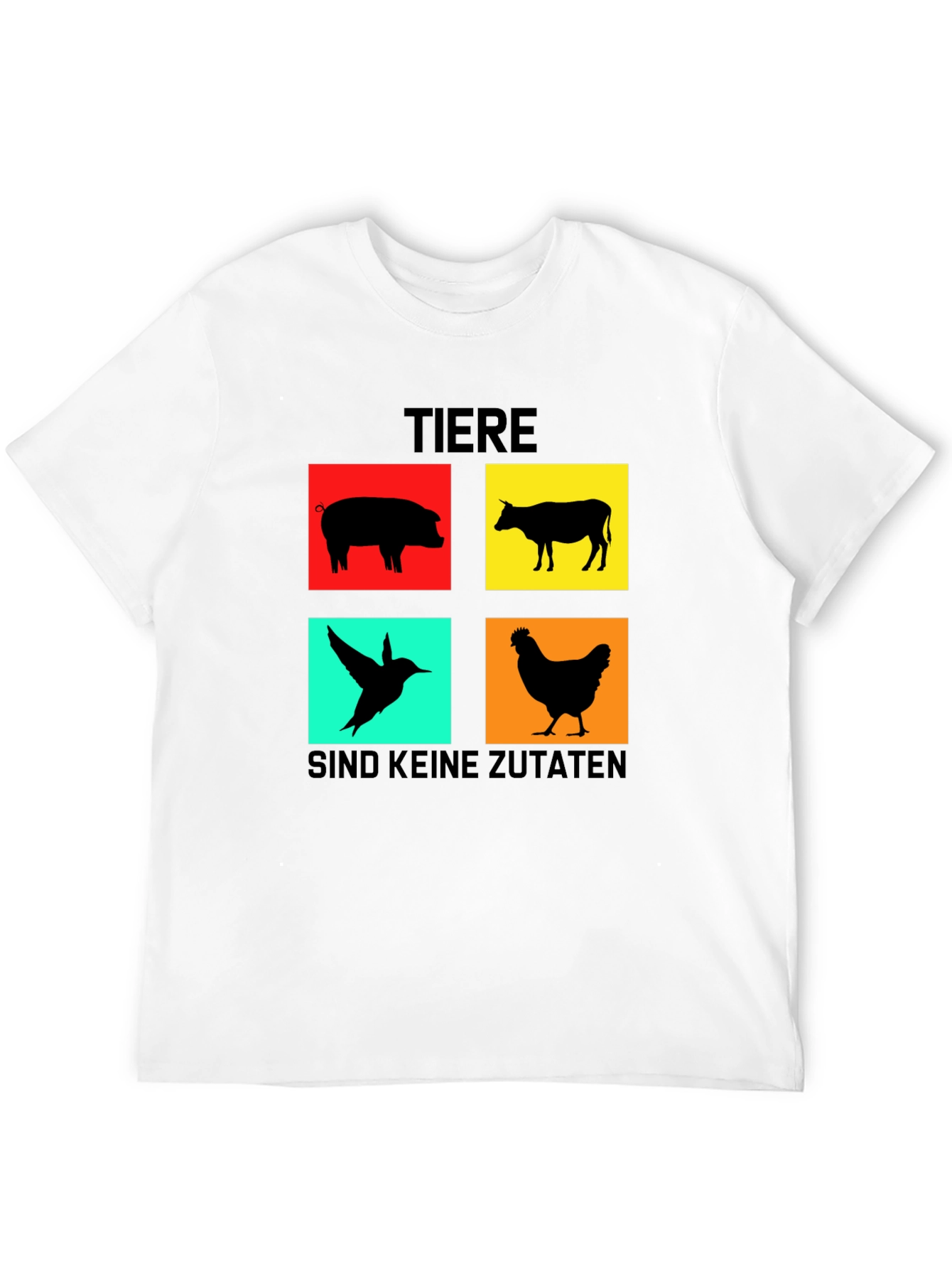 Animals Not Ingredients Graphic T-Shirt