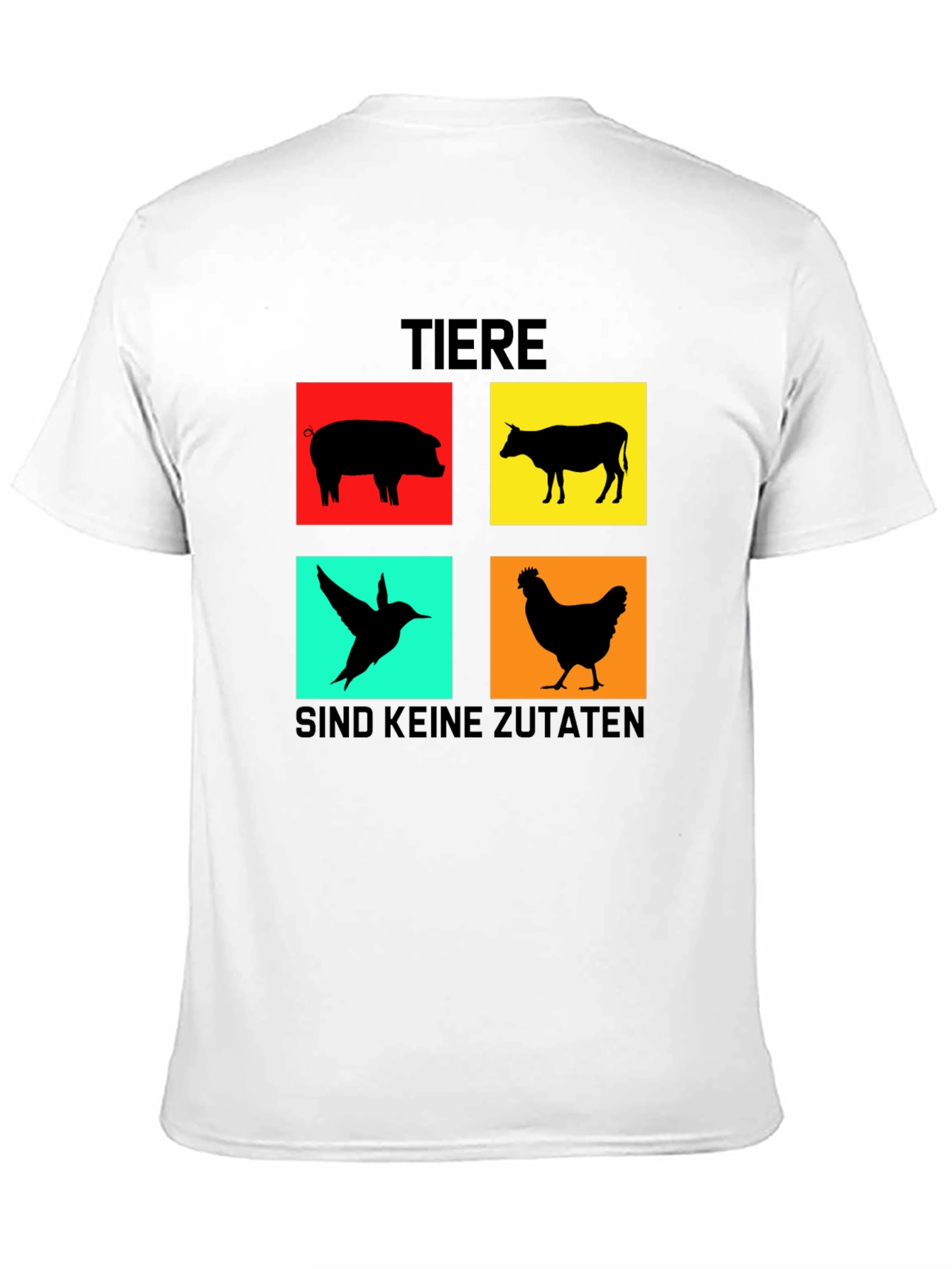Animals Not Ingredients Graphic T-Shirt