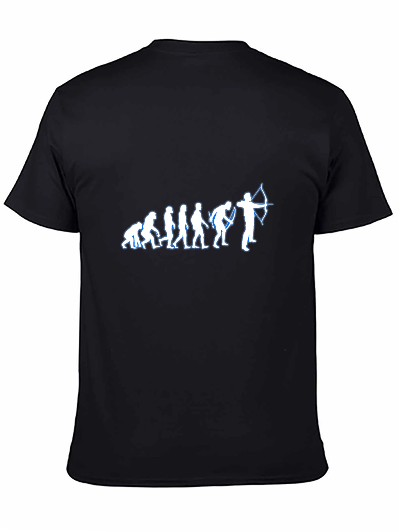 Archer Evolution T-Shirt - Black Cotton Tee