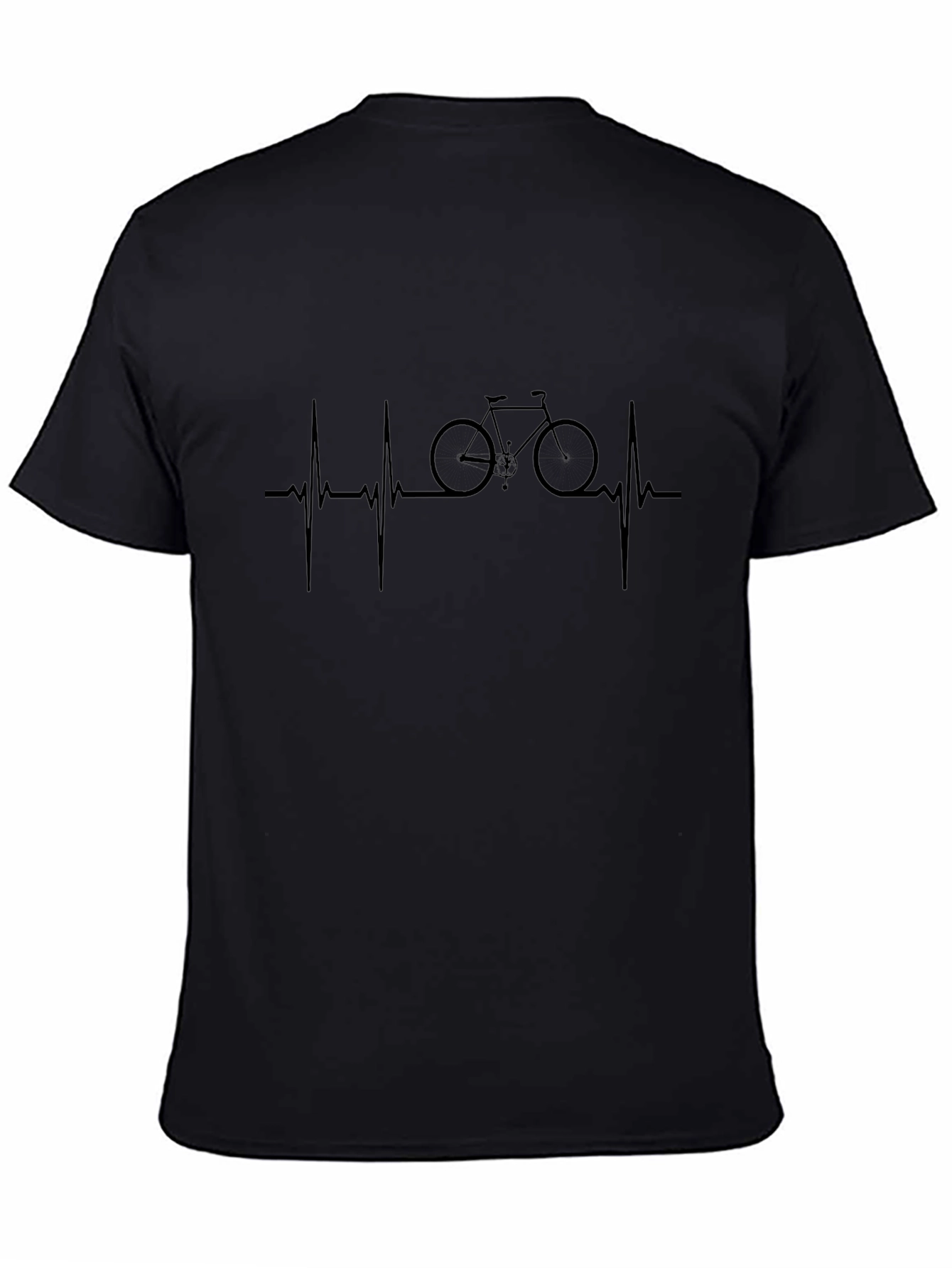 Heartbeat Bicycle Graphic Tee - Ride On!